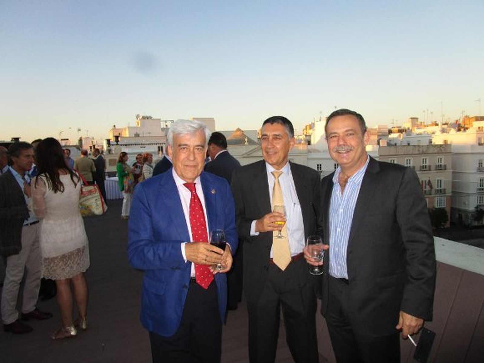 Joaquín Fernández López de Covarrubias, Manuel Salguero y Juan Aguilar.

Foto: Ignacio Casas de Ciria