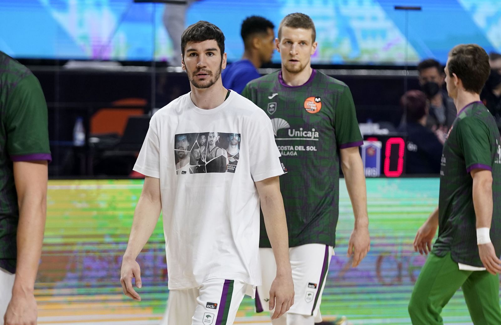 Brizuela, durante la pasada Copa del Rey.