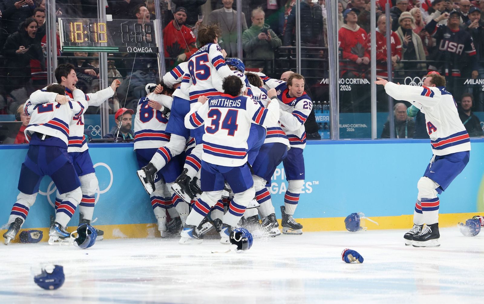 Las mejores fotos de los Juegos Olímpicos de invierno Milán Cortina d'Ampezzo 2026 | Ceremonia de clausura y jornada 17 y última