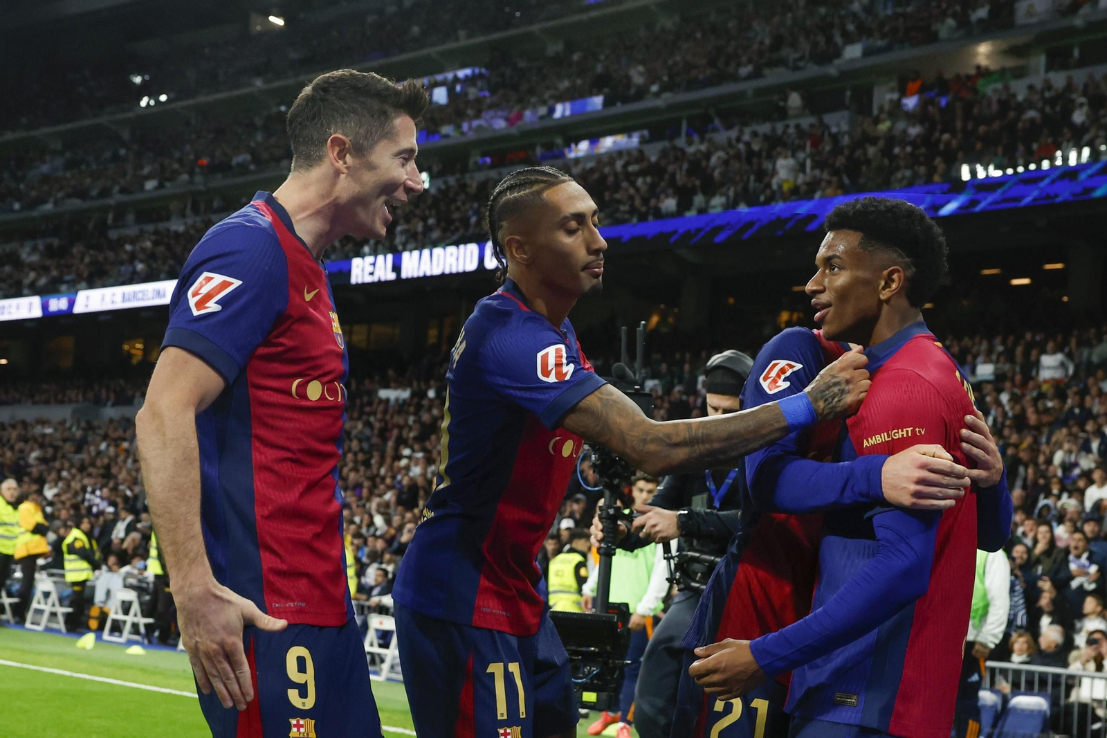 La prolongación del Real Madrid - Barcelona: todas las fotos