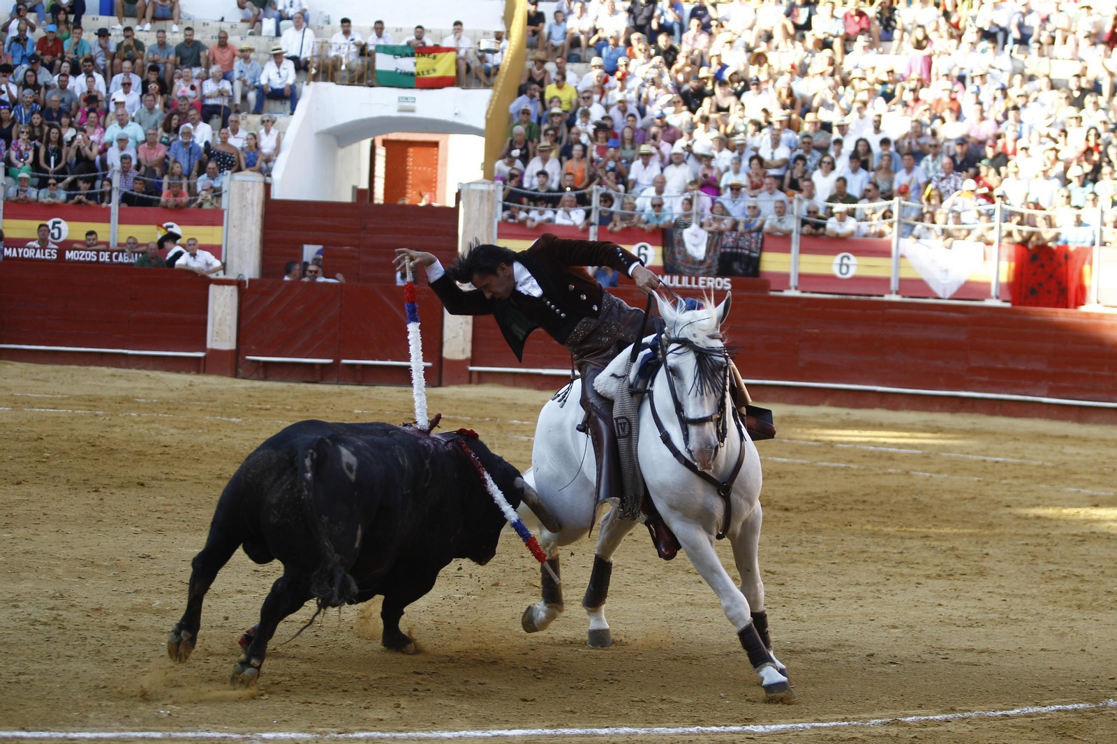 Las mejores imágenes de la corrida de toros de Diego Ventura, Talavante y Pablo Aguado, en Almería