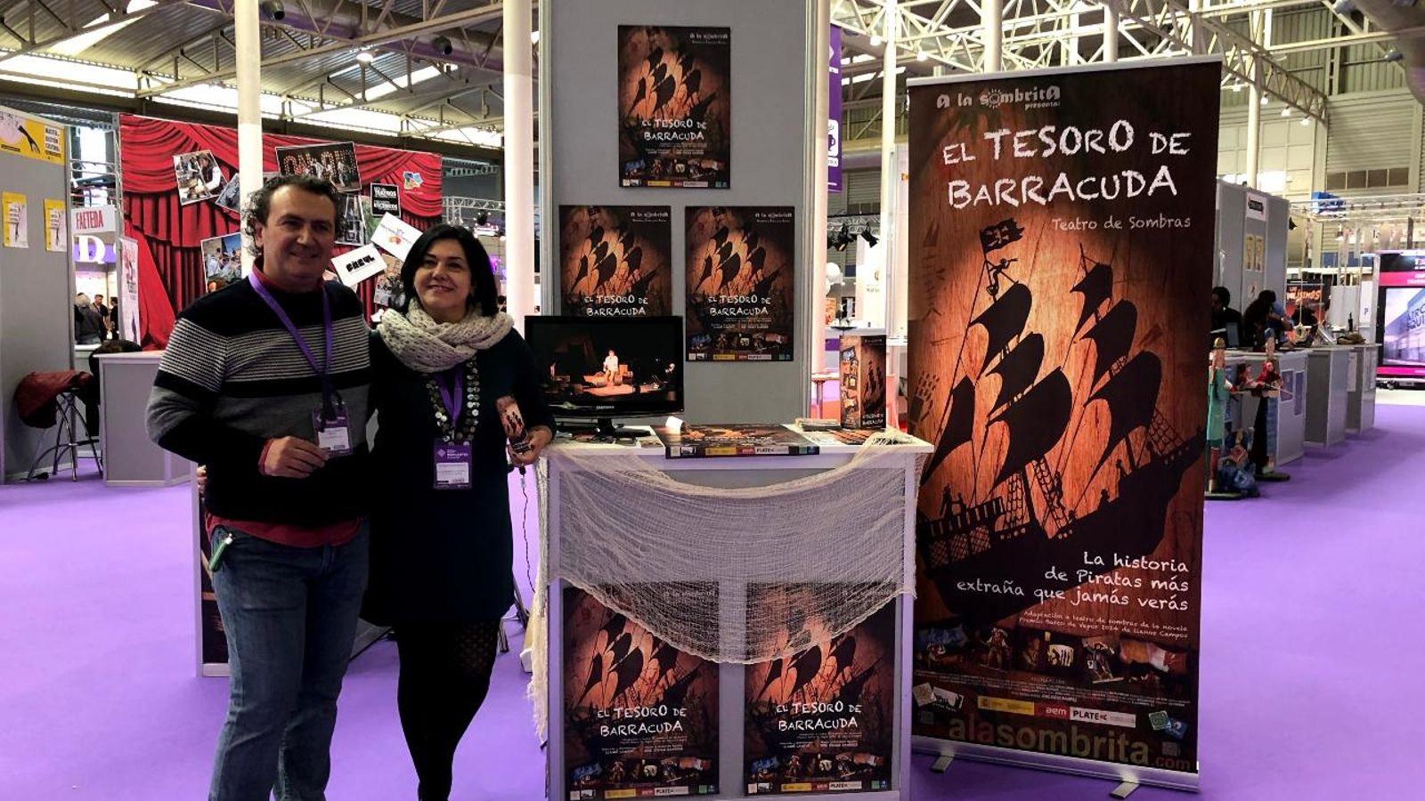 El proyecto teatral de José Diego Ramírez, director artístico de la compañía, y Luz Riego, responsable de distribución y producción, es pionero en el teatro de sombras en Andalucía.