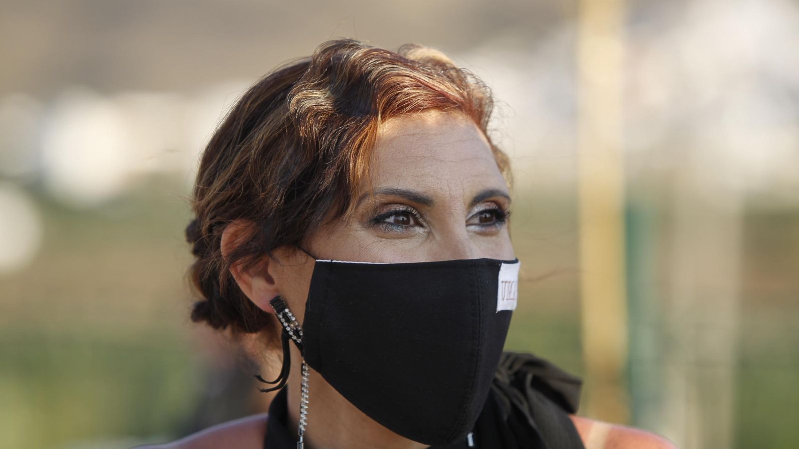 Beatriz Lara emocionada en la inauguración de su marca de deshidratados