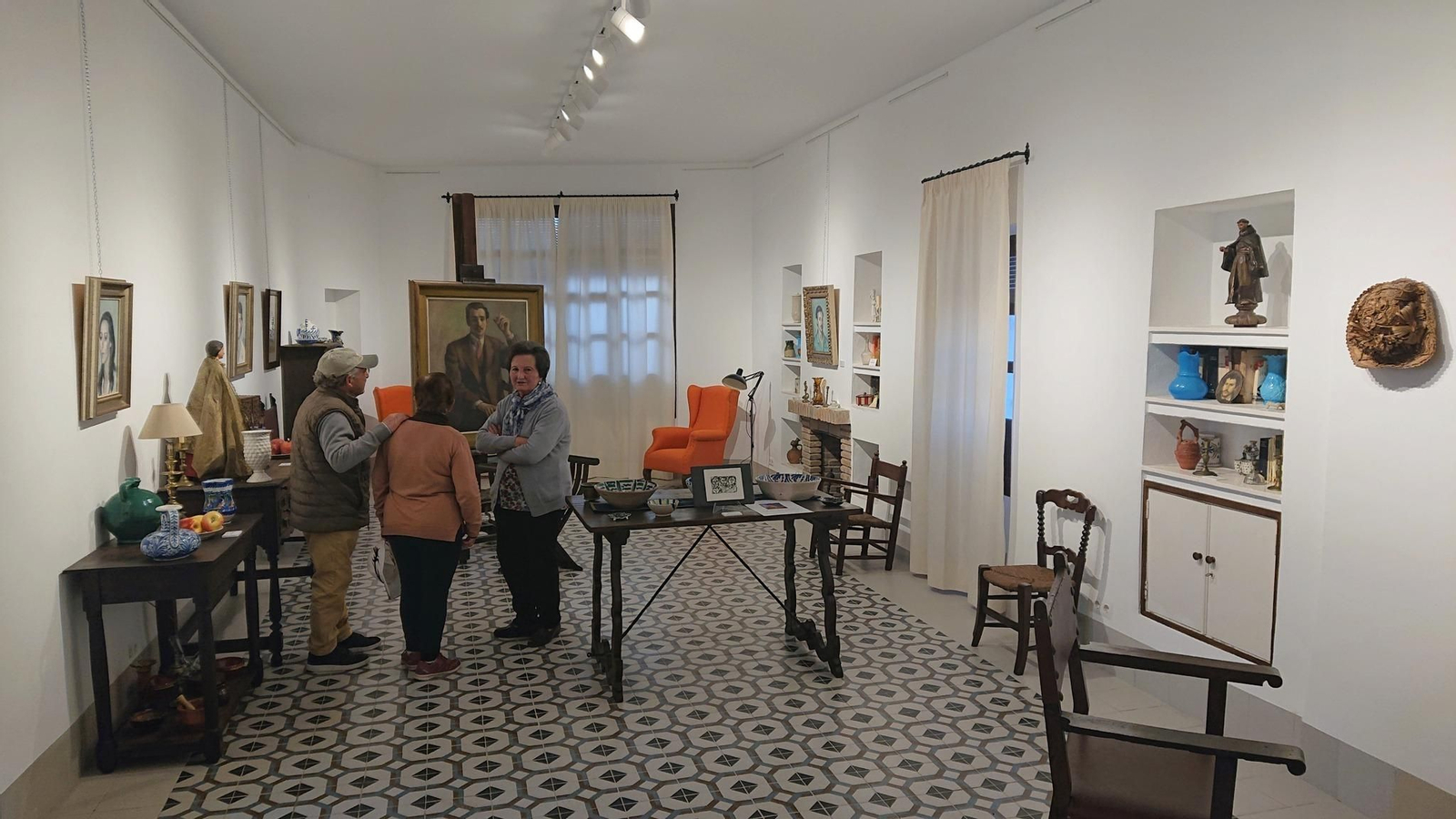 Inauguración de la Casa Museo del pintor Pedro Bueno en Villa del Río, en imágenes