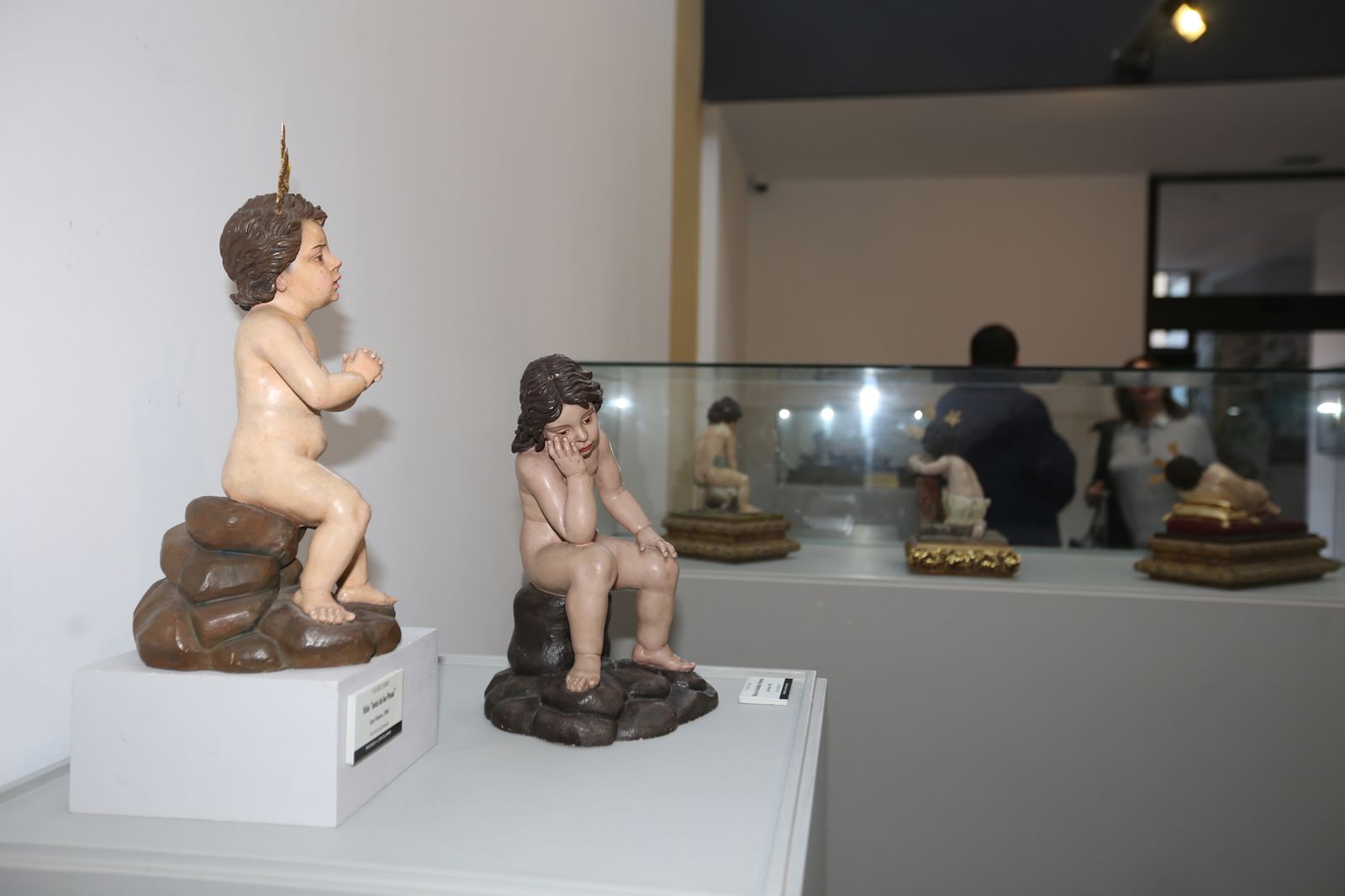 Algunas de las imágenes expuestas en el Museo de Chiclana.