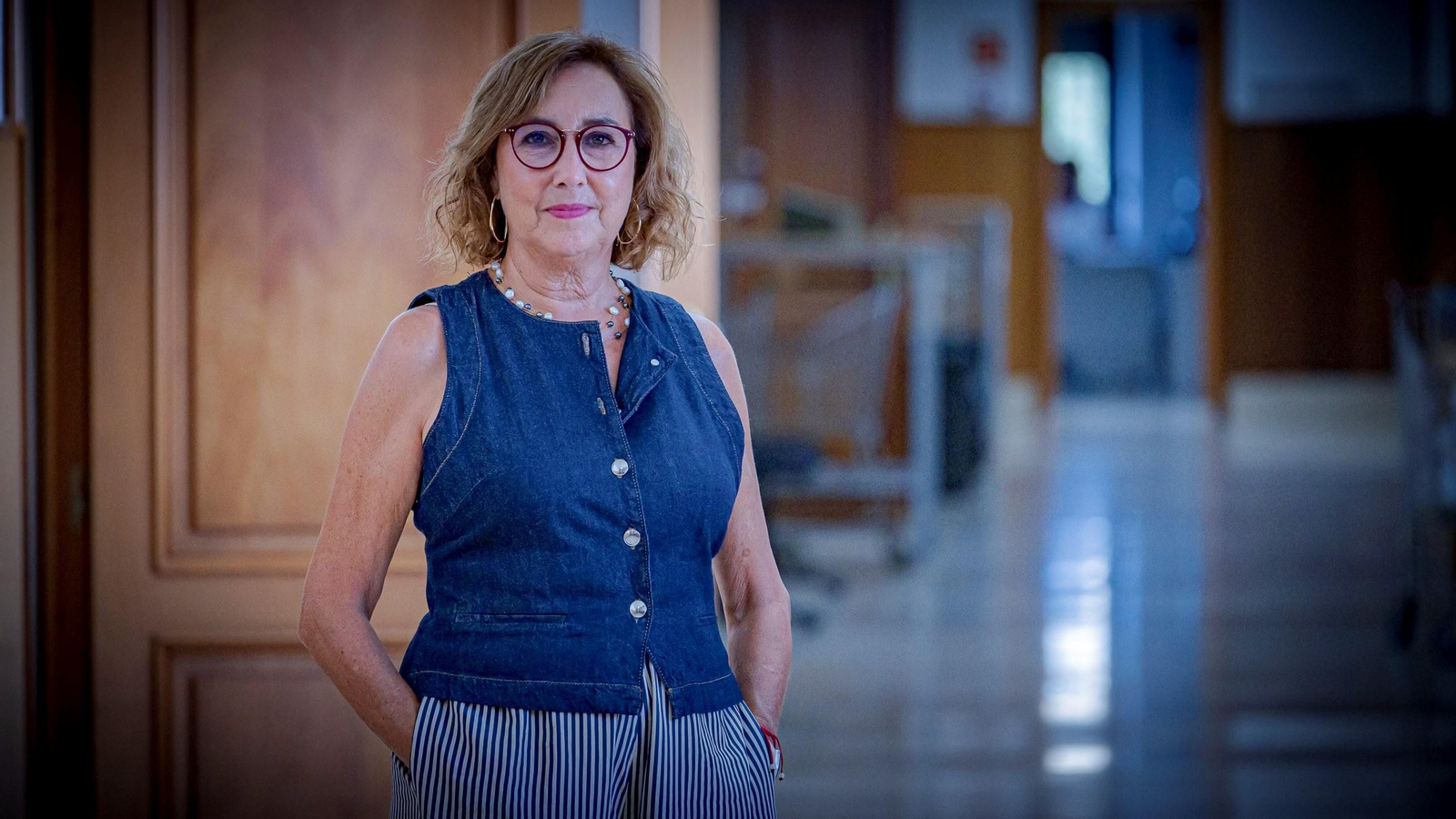 Ana Villagómez, fiscal antidroga de Cádiz, en la Audiencia Provincial este pasado viernes.