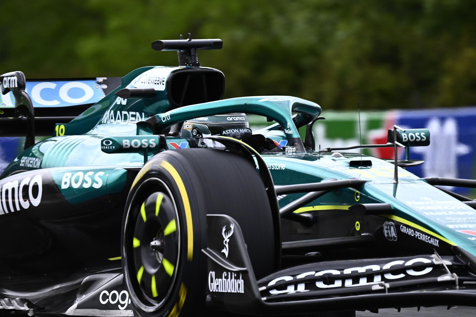 Las fotos de Fernando Alonso y del Gran Premio de Hungría