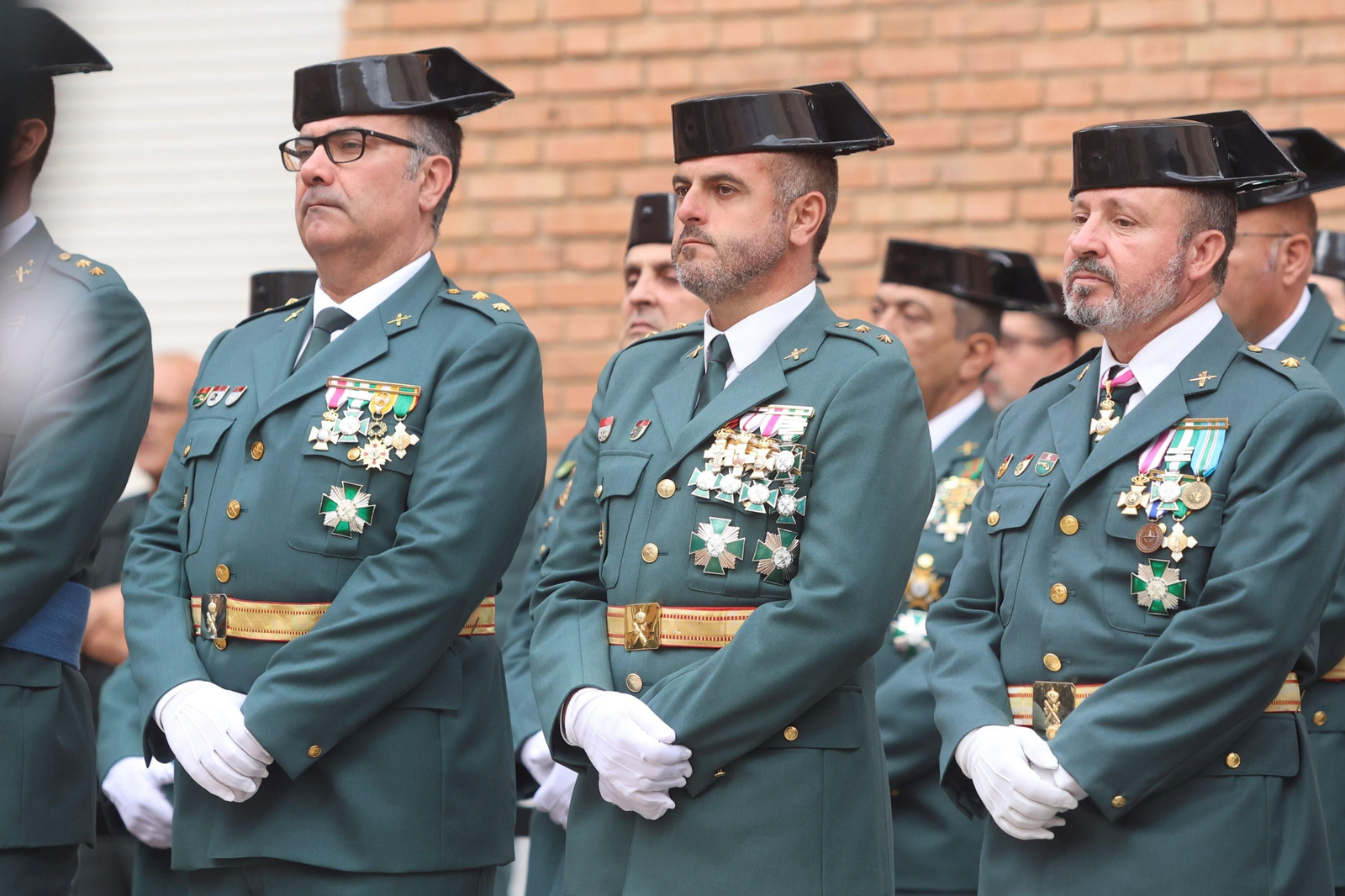 La Guardia Civil de Málaga homenajea a los agentes retirados en su 179 aniversario