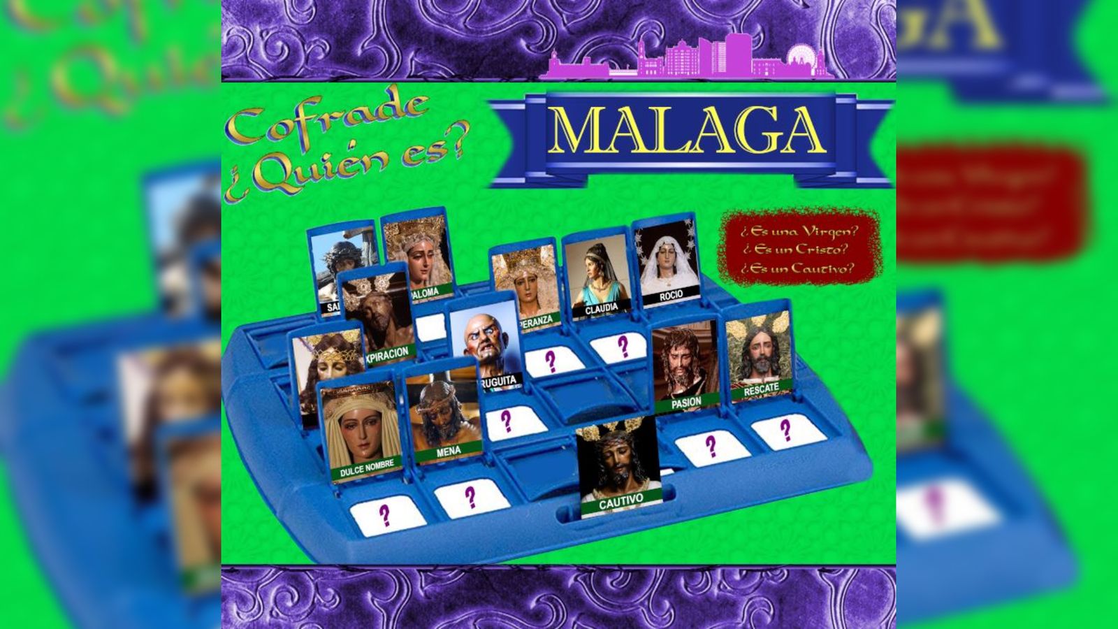 Cofrade ¿Quién es?, otro de los juegos de Arte Cañete.