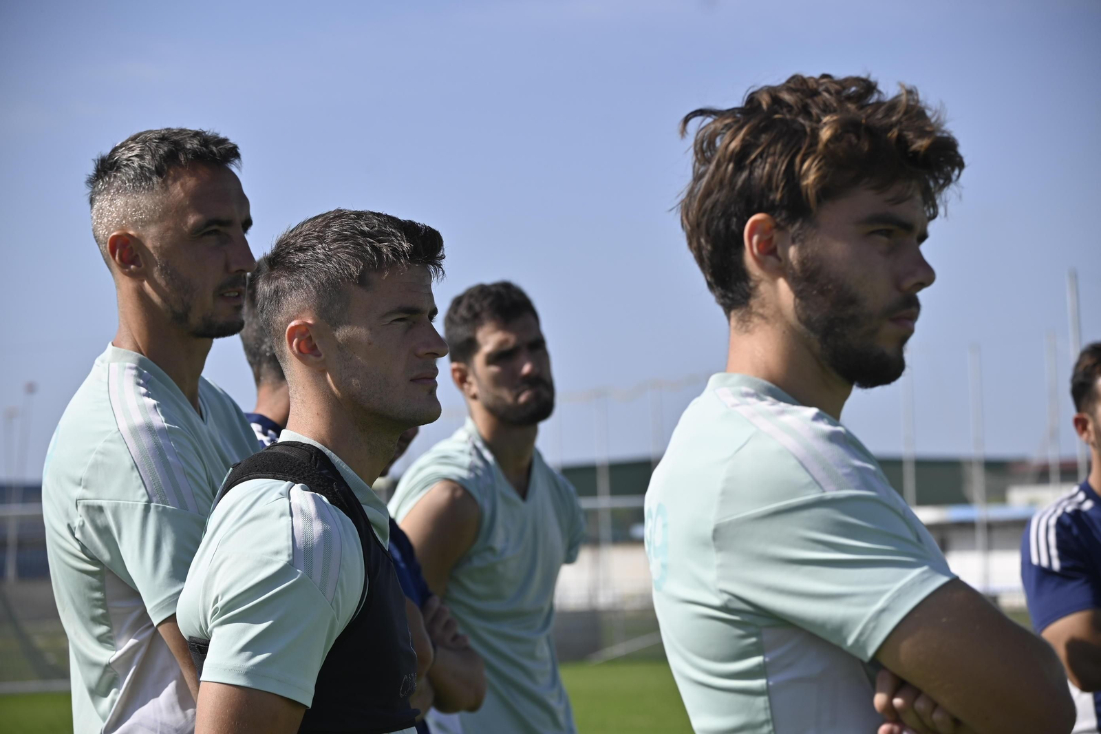 Entrenamiento del Recreativo en Huelva, en imágenes