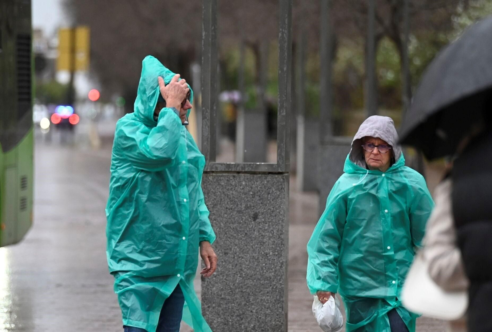El paso por la borrasca Konrad por Córdoba, en imágenes