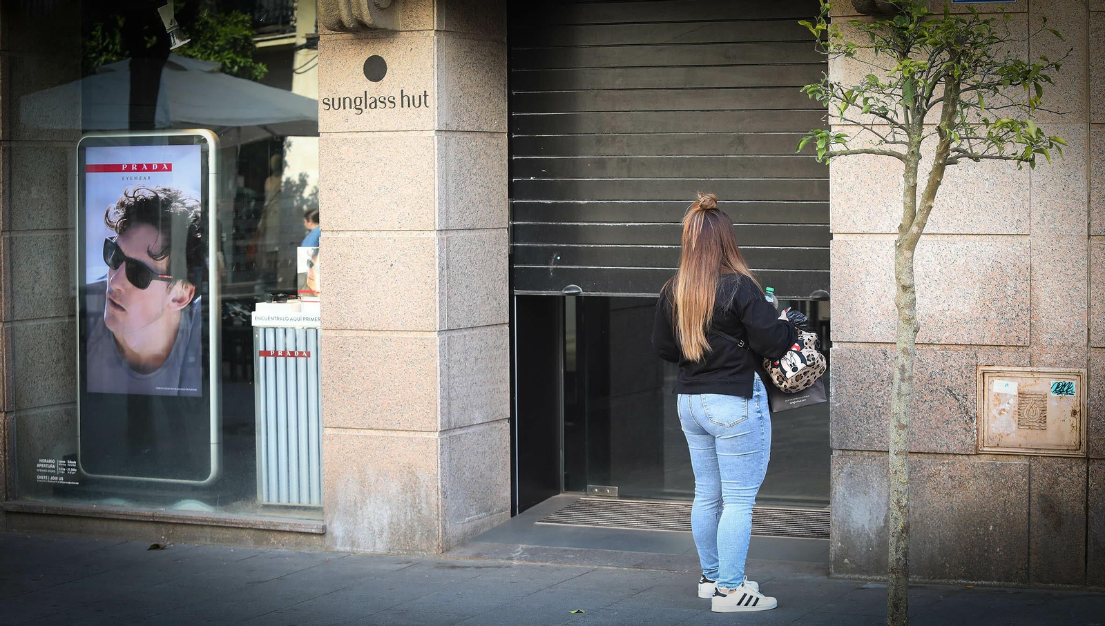 Imágenes del estado de la ciudad por la crisis del Coronavirus