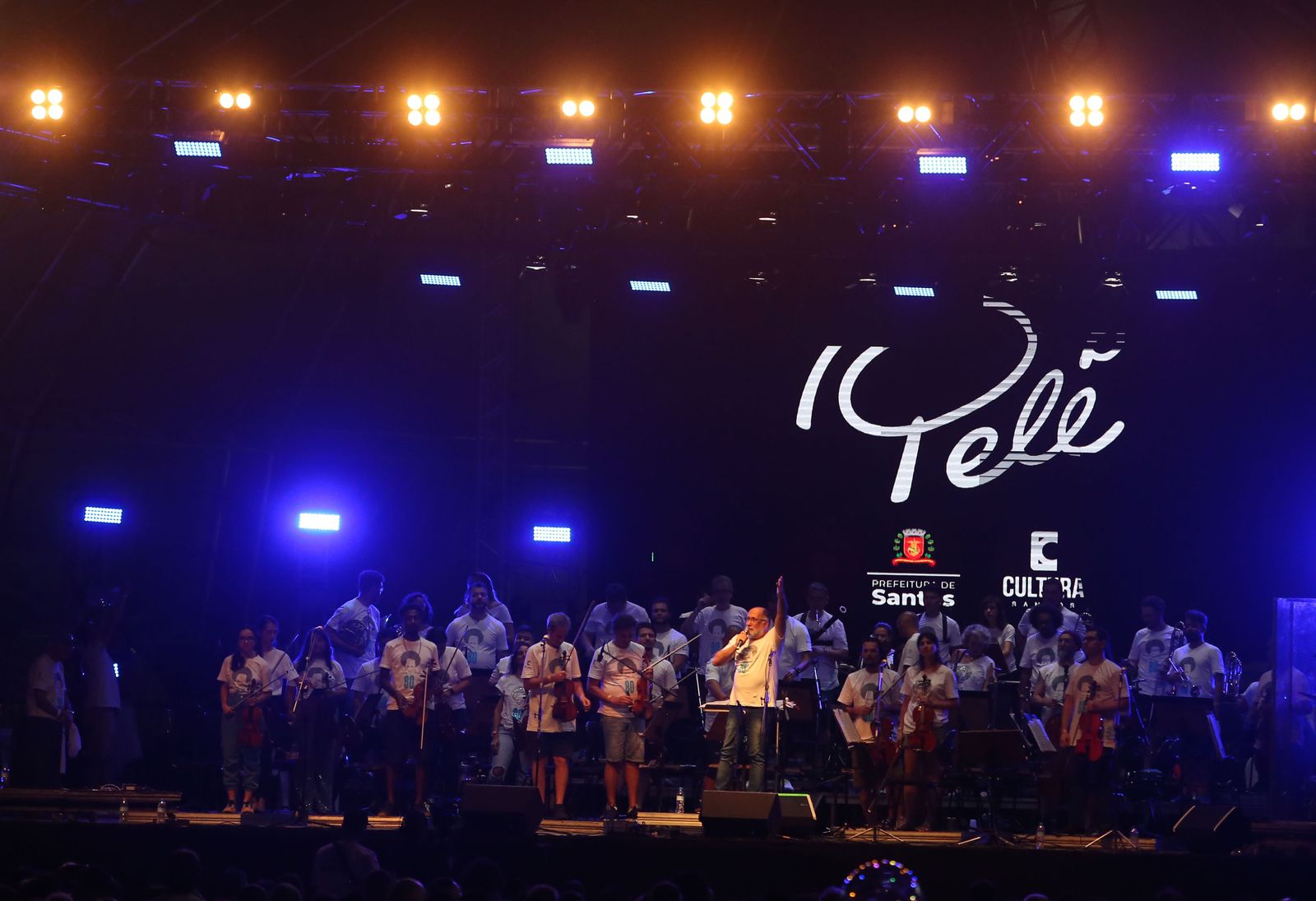 Las fotos del homenaje del fútbol mundial a Pelé