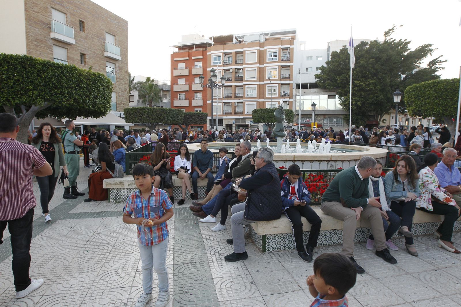 Custodia del Cristo de la Buena Muerte de La Legión. Semana Santa 2019. El Parador