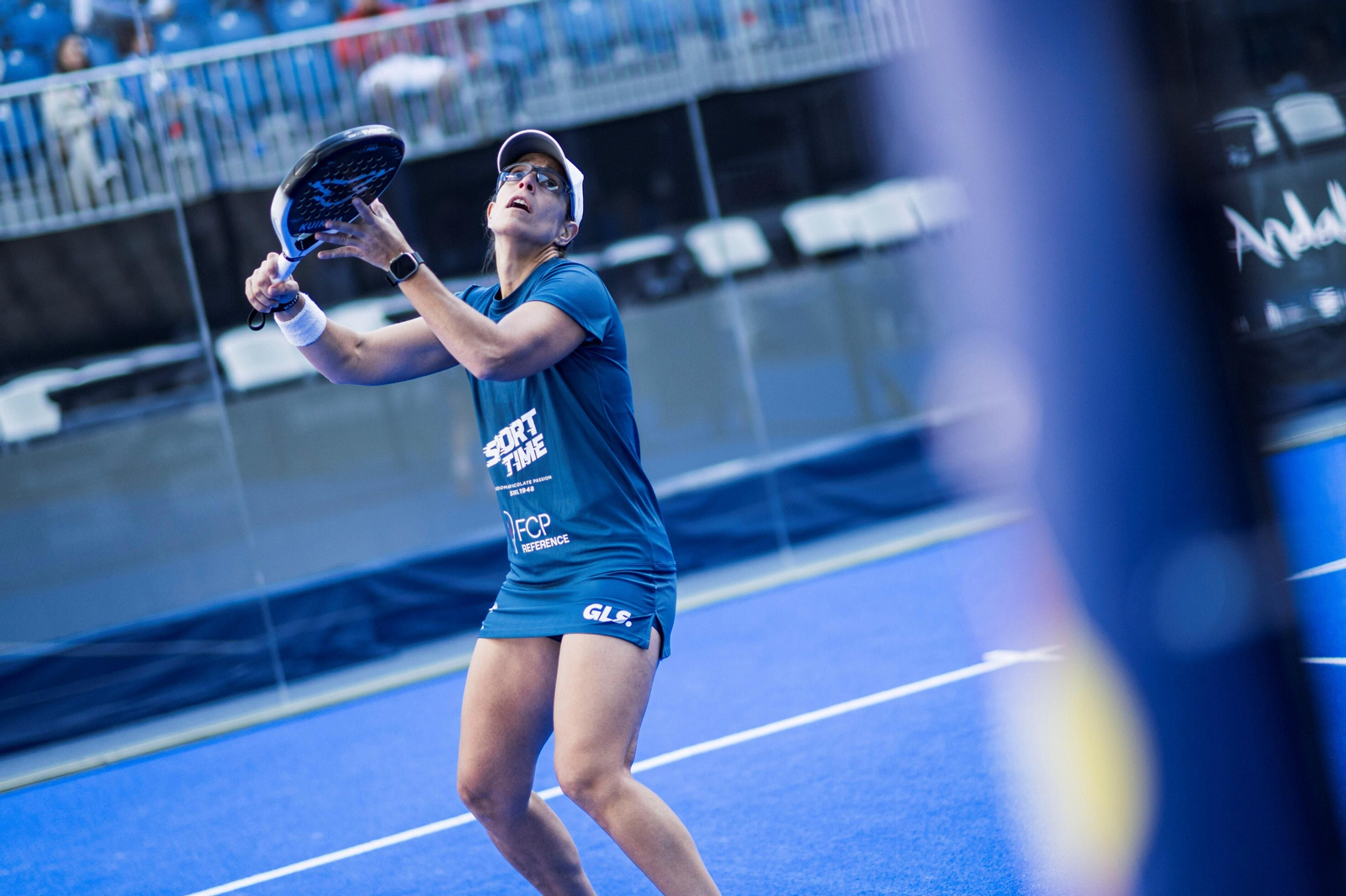 Las mejores fotos de los cuartos de final del pádel en el Estadio de la Cartuja