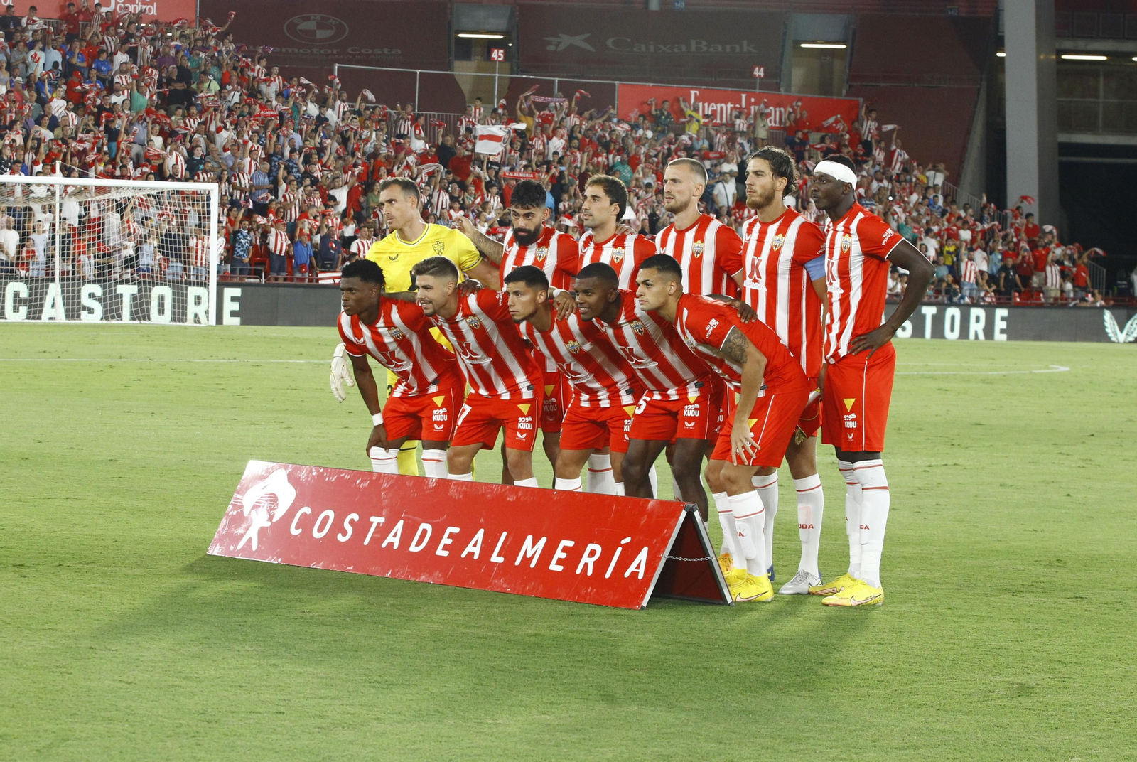 Imágenes del partido U.D. Almería-Sevilla F.C.