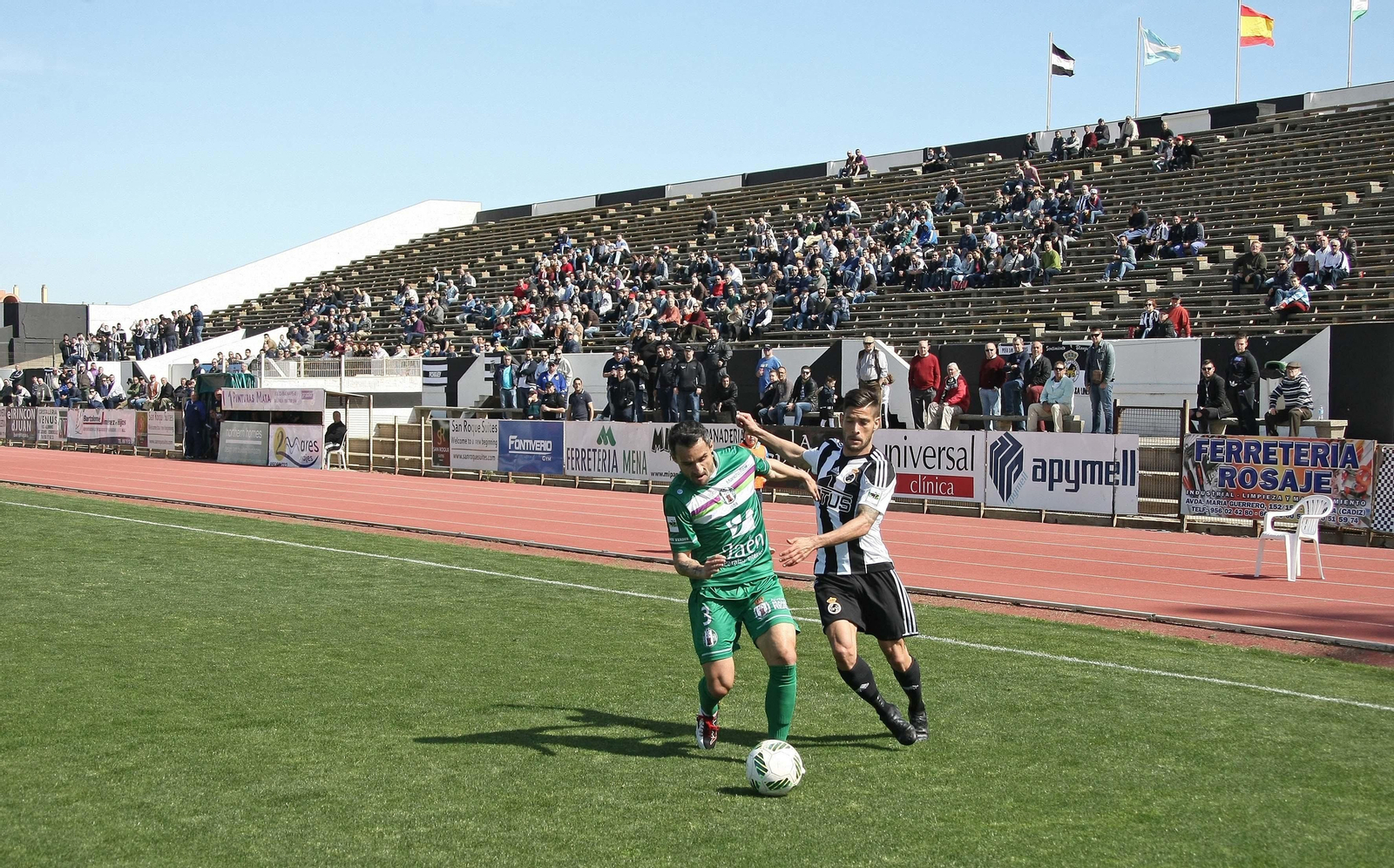 Las imágenes del Balona-Mancha Real