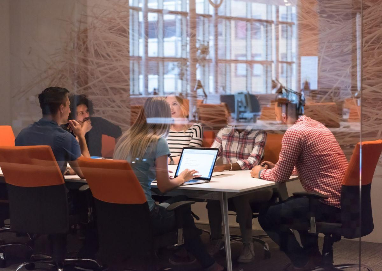 Reunión de trabajo.