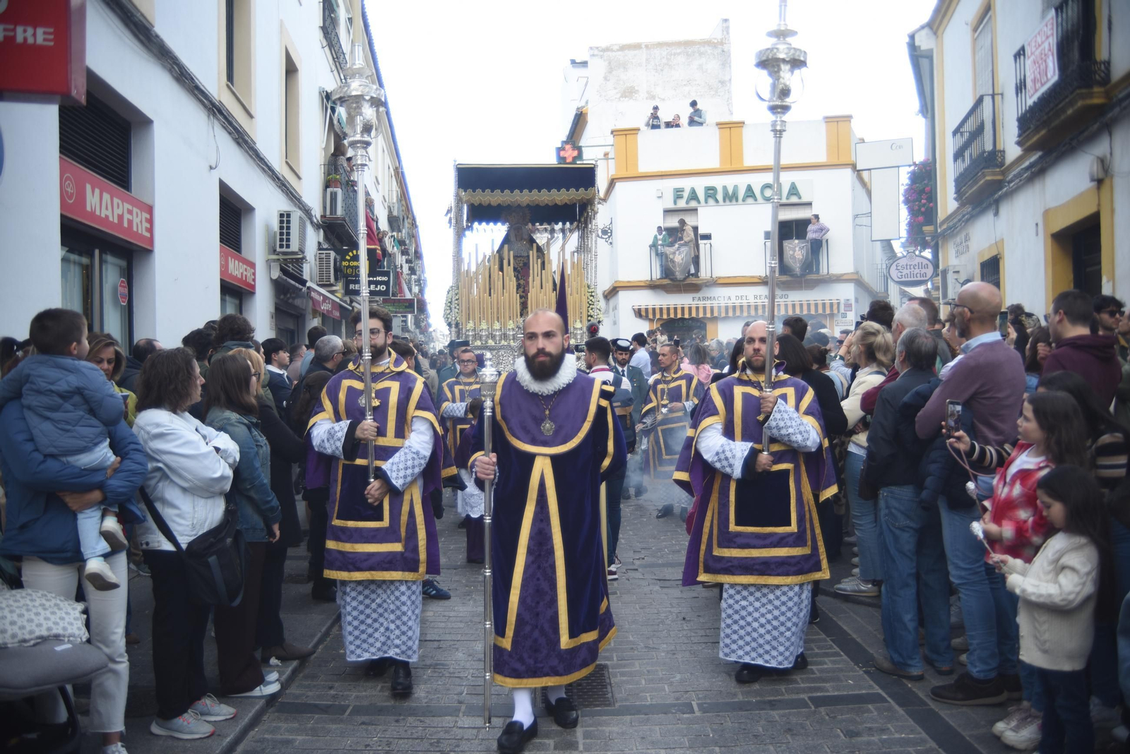 Las imágenes de la hermandad del Calvario el Miércoles Santo en Córdoba