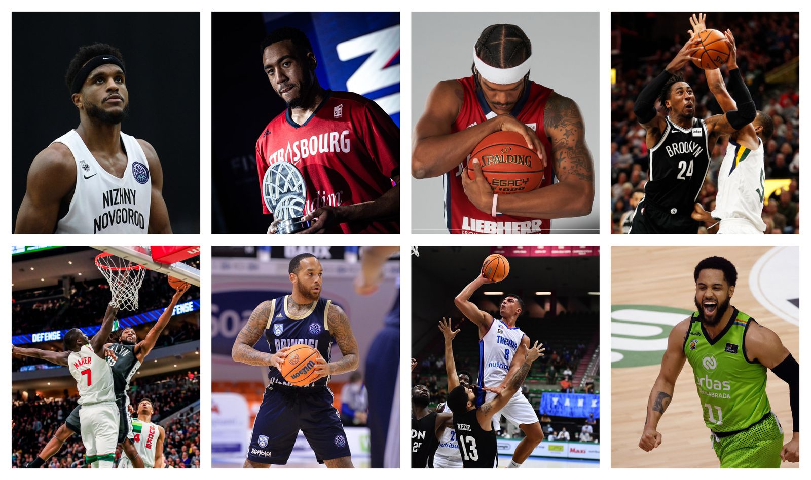 Sheperd, Colson, Eddie, Hollis-Jefferson, Maker, Harrison, Bortolani y Trimble.