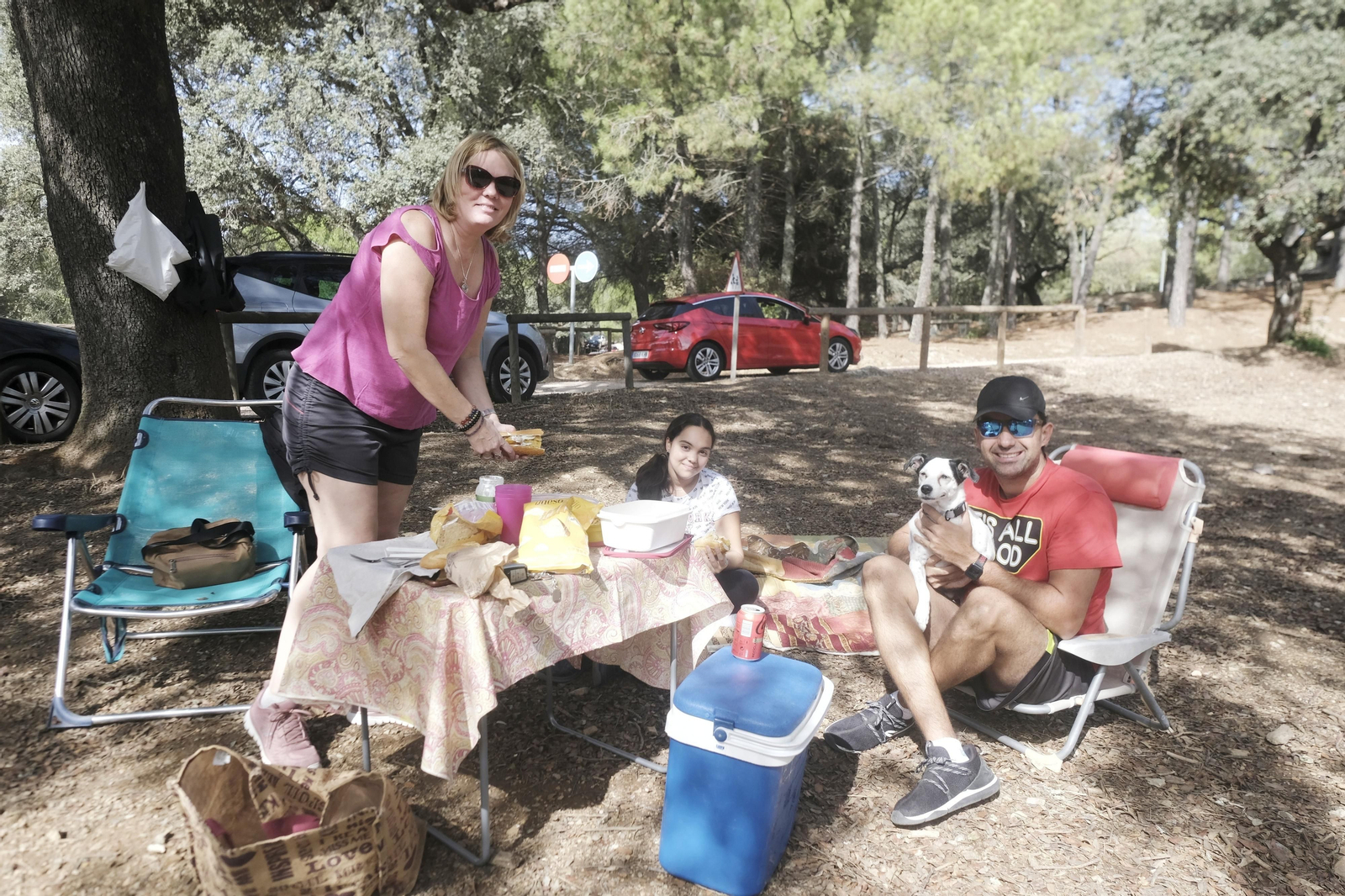 Los peroles por San Rafael en Los Villares, en imágenes