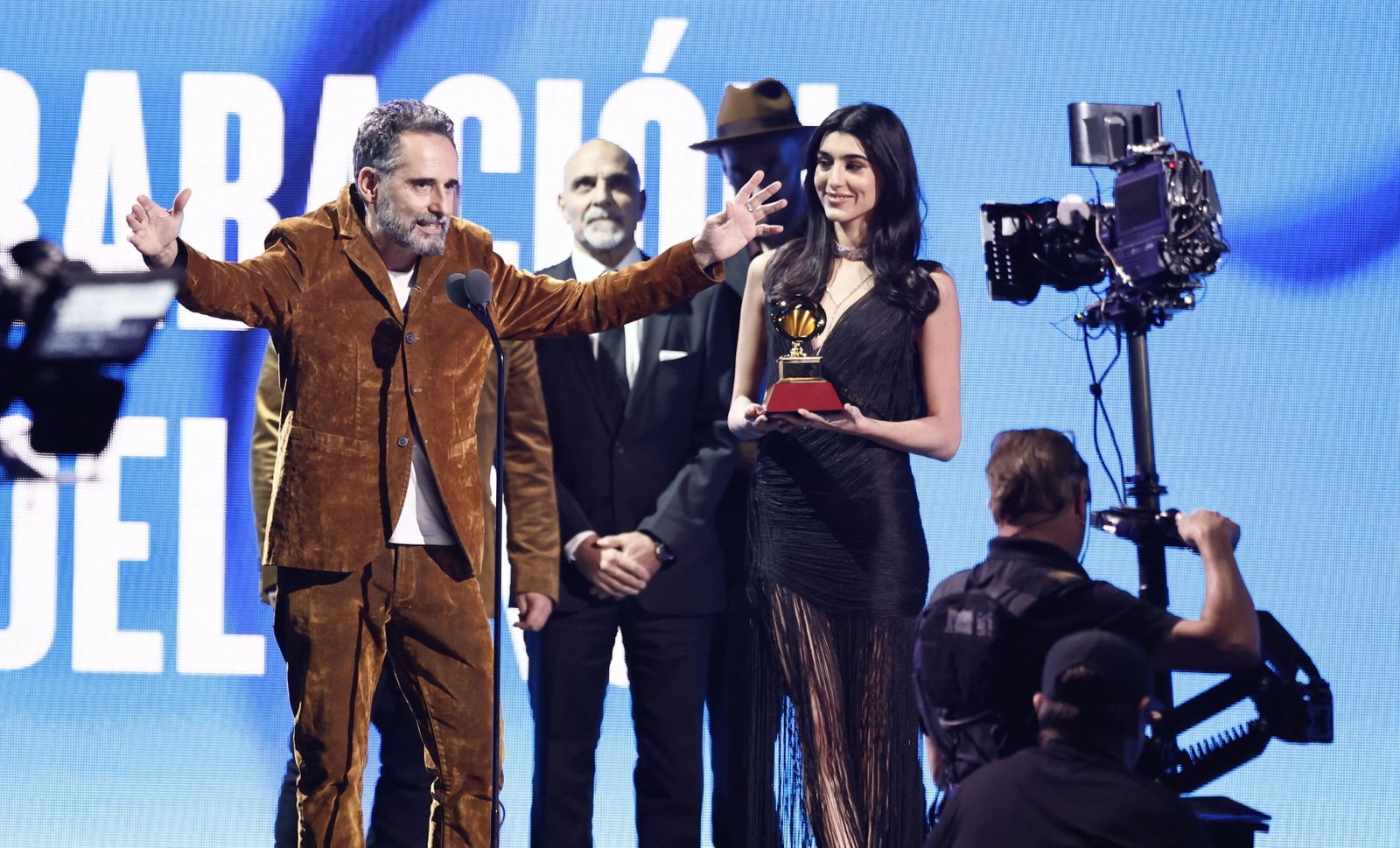 La alfombra roja de los Grammy latinos