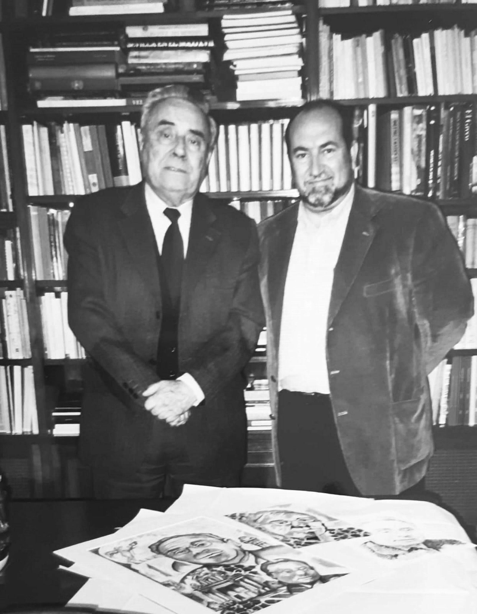 Con José Manuel Pita Andrade