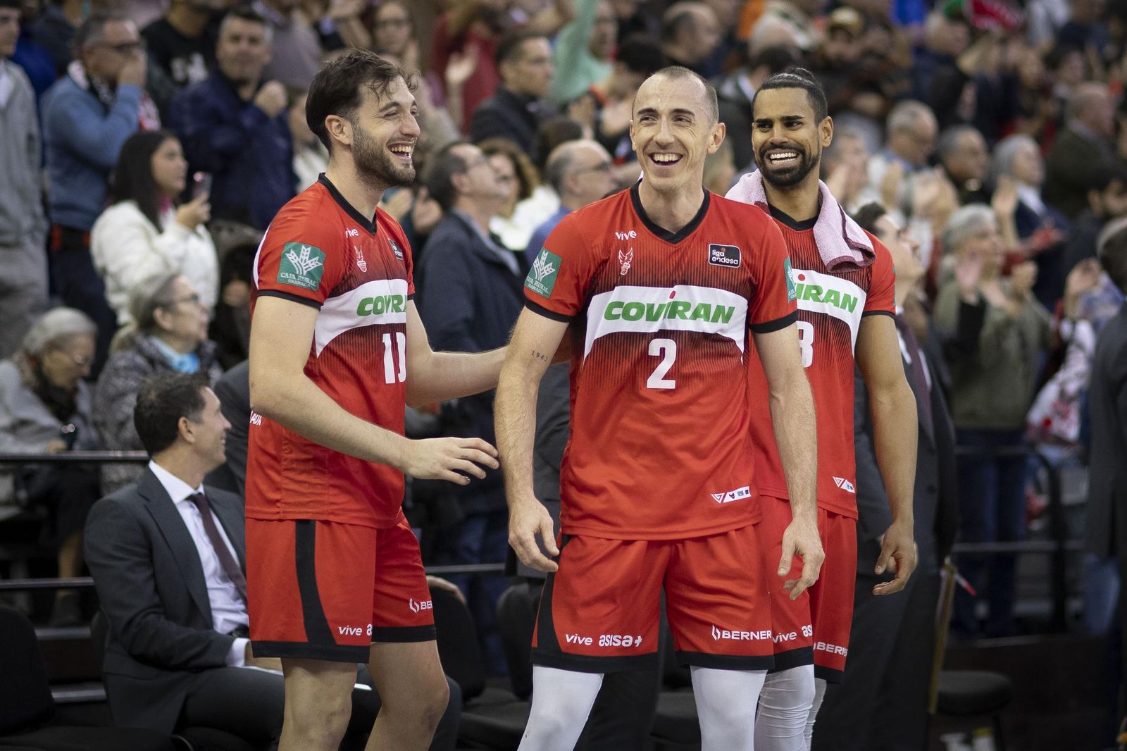 La felicidad se ha instalado en las últimas semanas en el Covirán Granada.