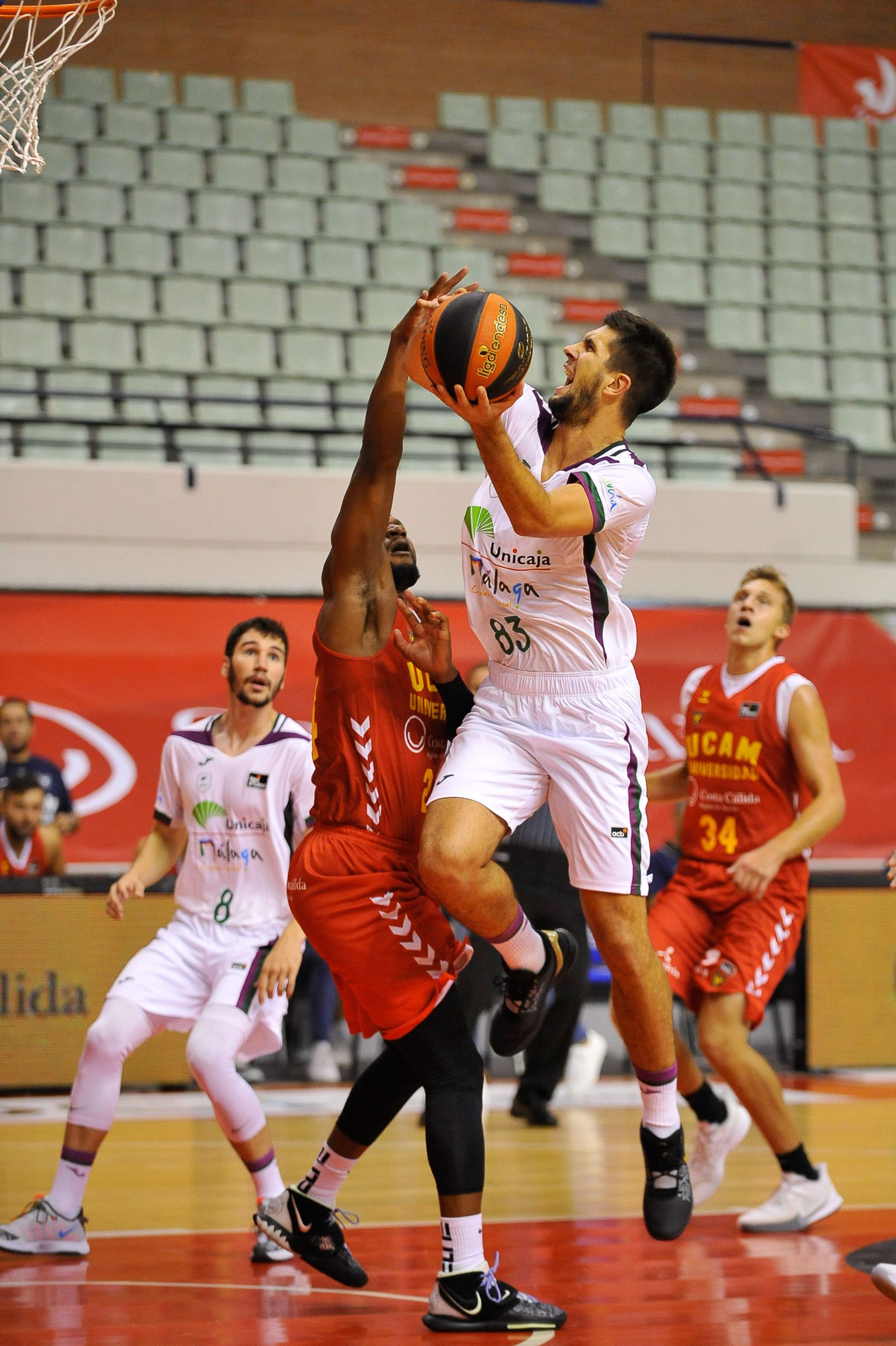 El UCAM Murcia-Unicaja, en fotos