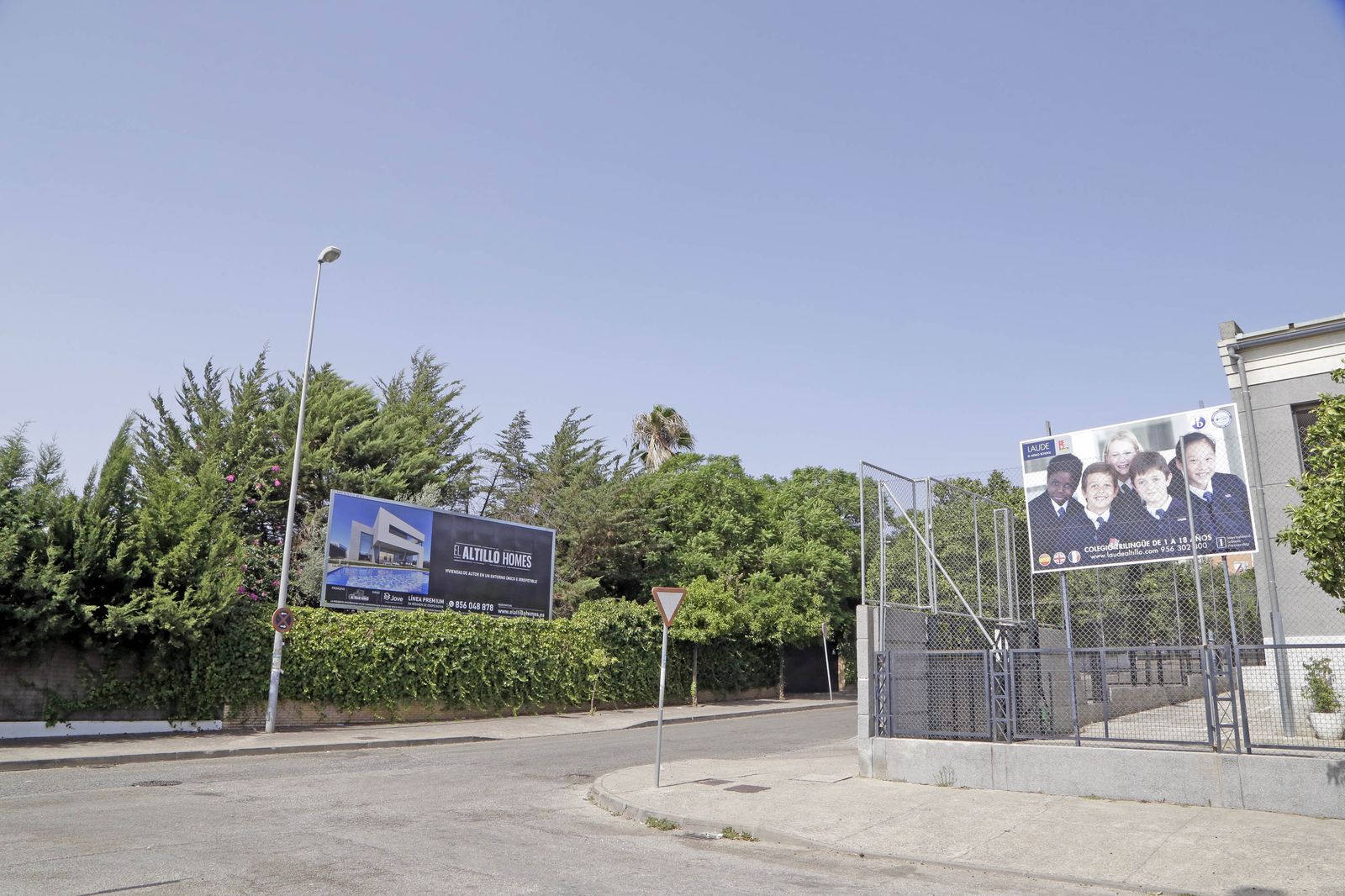 Finca donde se proyecta una promoción de viviendas 'prime' en El Altillo.