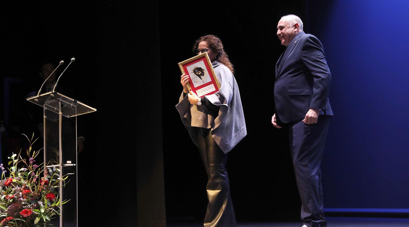 Las fotografías de la presentación del cartel de Semana Santa de La Línea