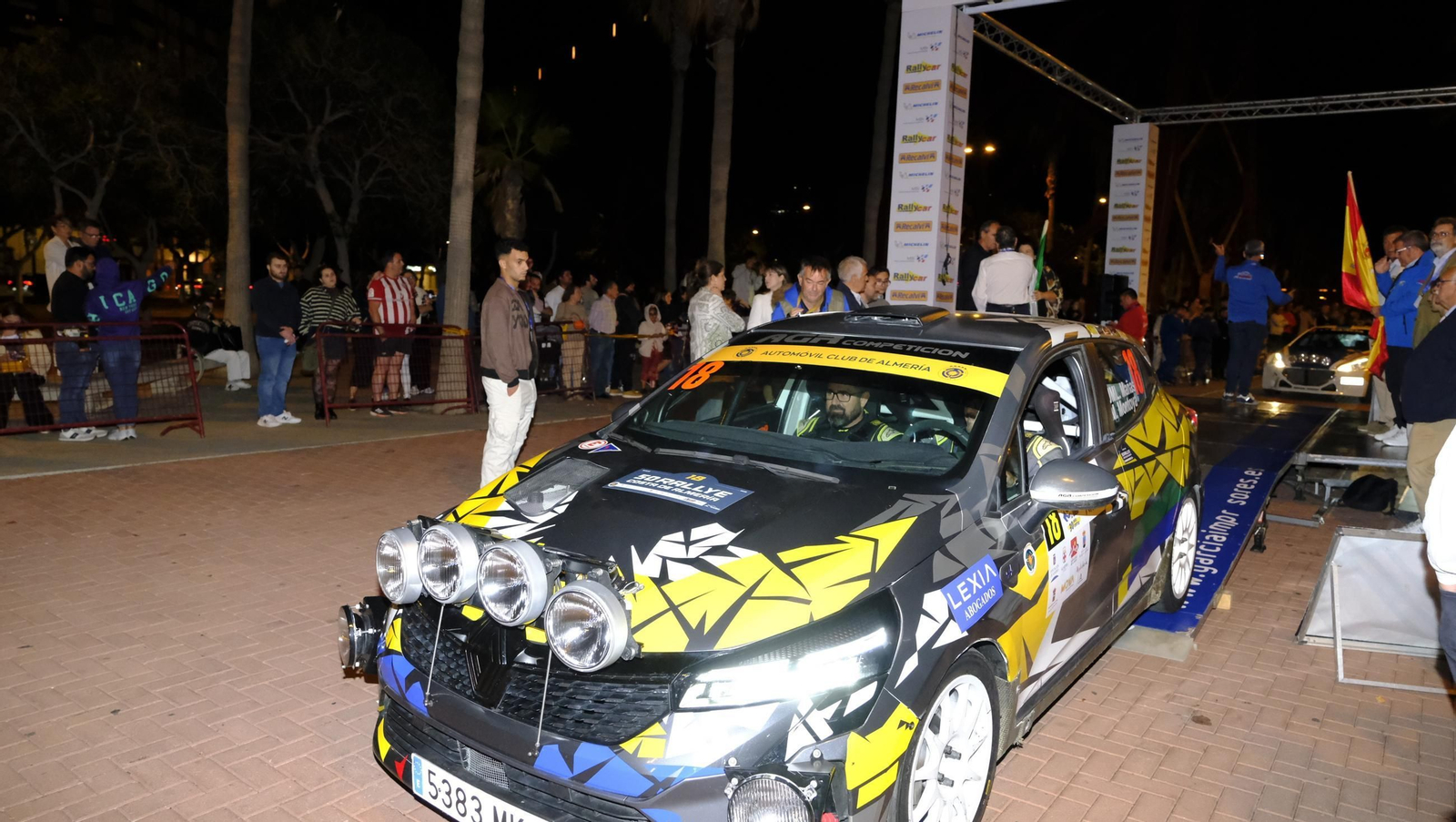 La salida de la 50 edición del Rallye Costa de Almería, en imágenes