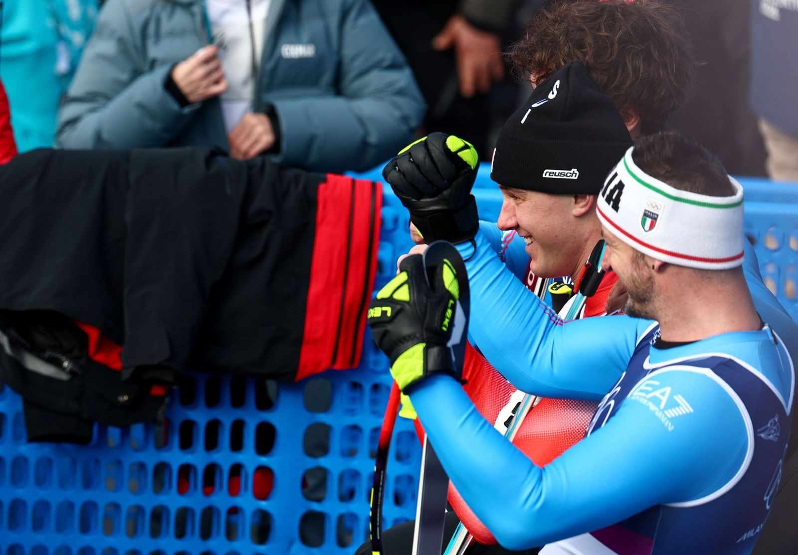 Las espectaculares fotos del descenso masculino en los Juegos Olímpicos de invierno