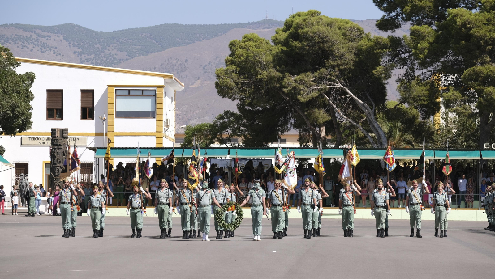 Imágenes del 102 aniversario de La Legión en Almería