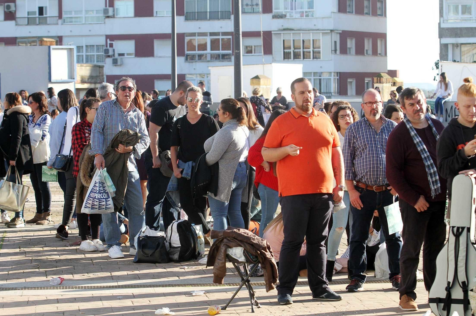 Manuel Carrasco firma sus discos, en imágenes