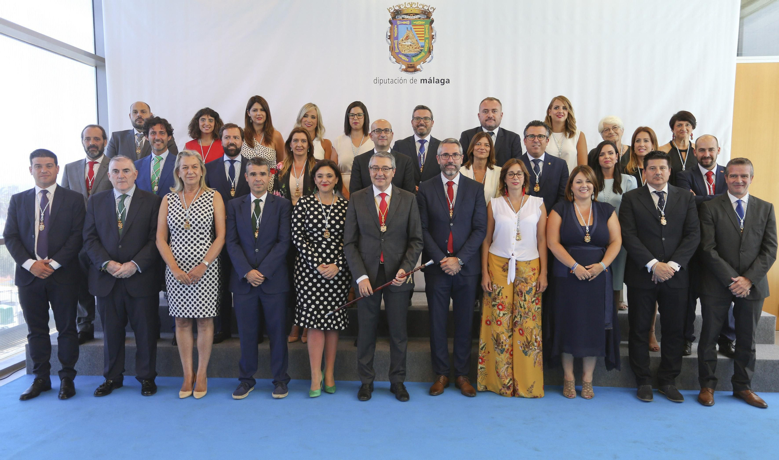 Las fotos del Pleno de la constitución de la Diputación de Málaga