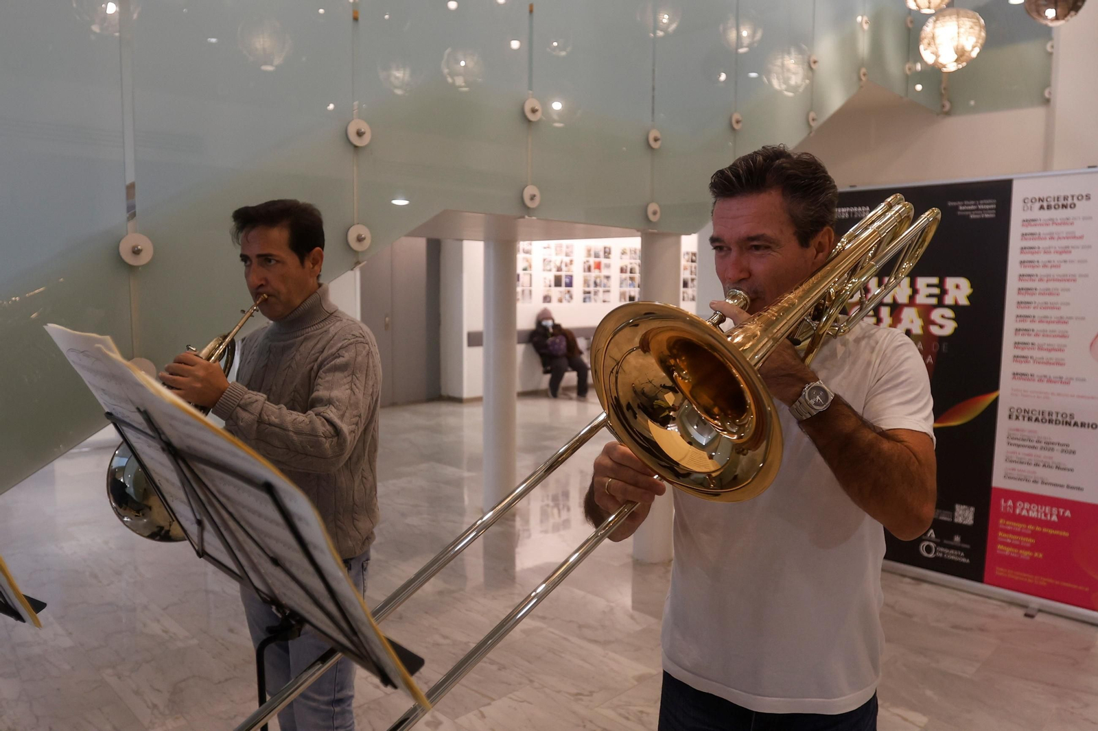 Presentación de ‘Días de Música’ en el Hospital Reina Sofía.
