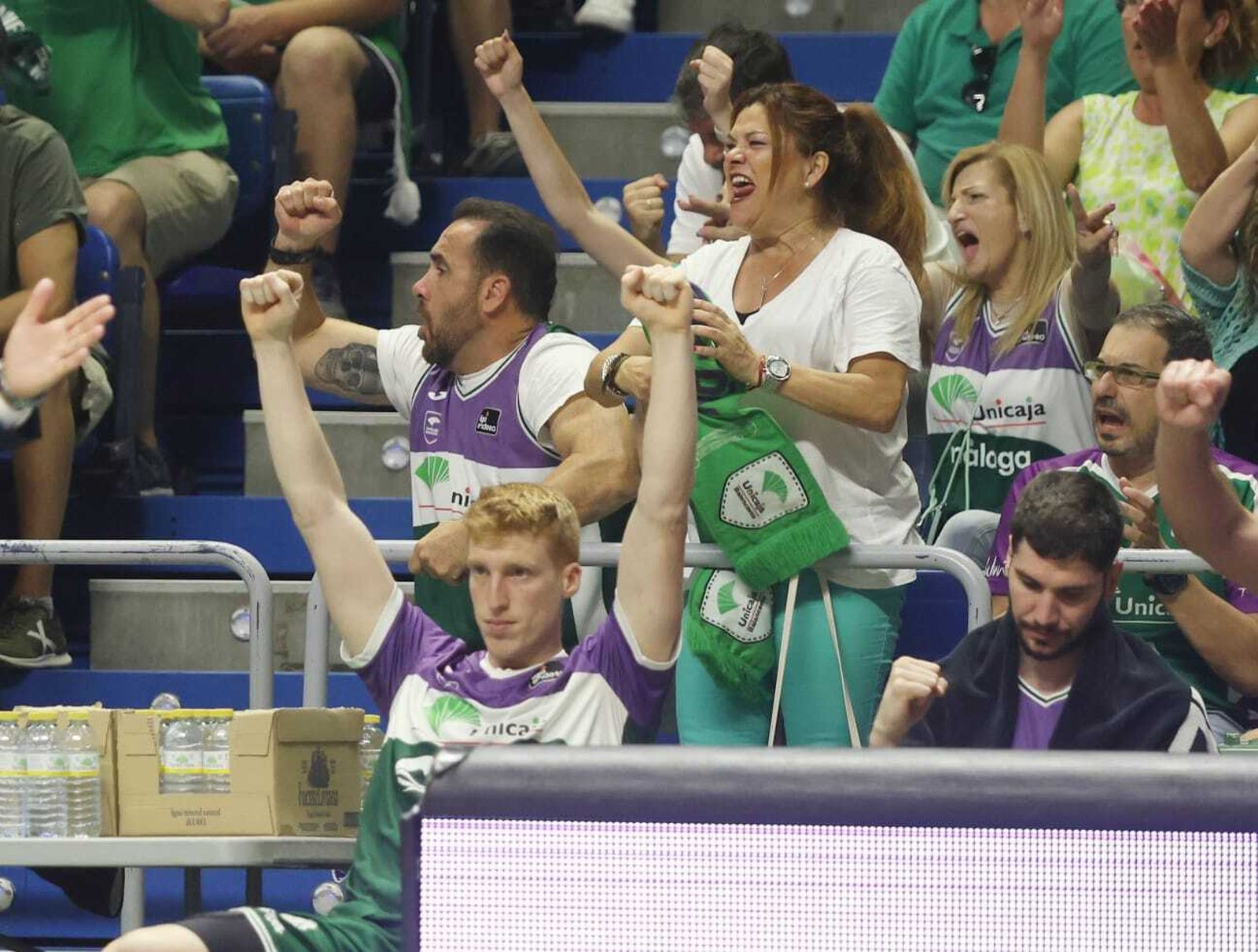 El Unicaja-Barcelona, en fotos