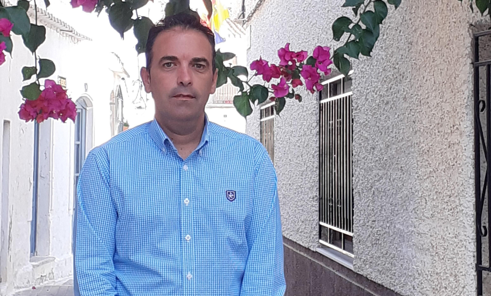 Pedro Ridao, alcalde de Antas.