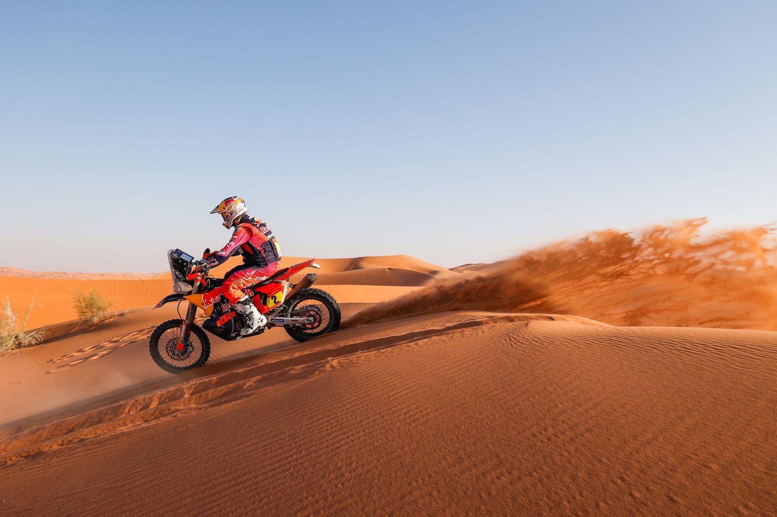 Las espectaculares imágenes del Dakar por las dunas