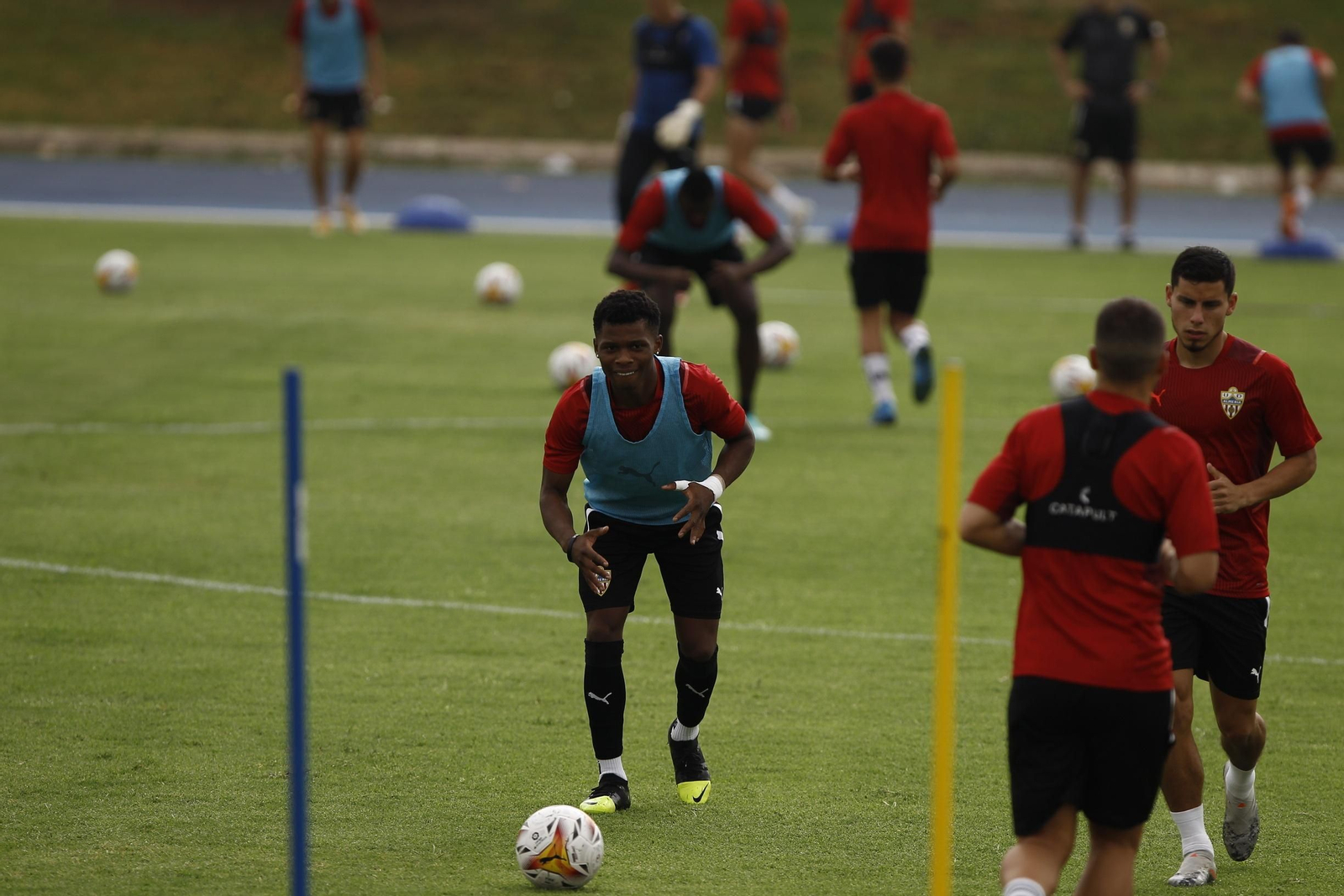 Fotogalería entrenamiento U.D. Almería