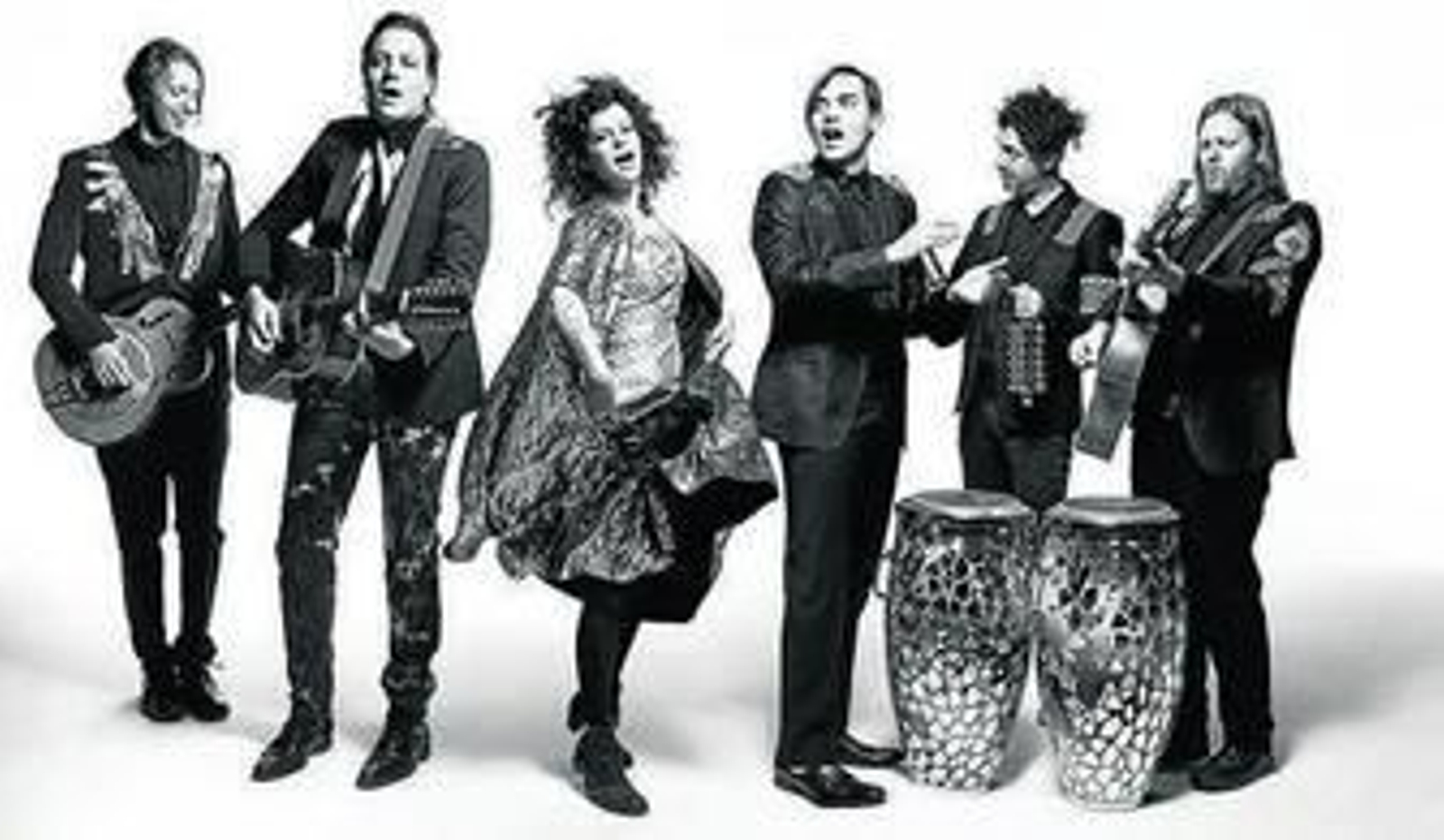 El grupo canadiense Arcade Fire.