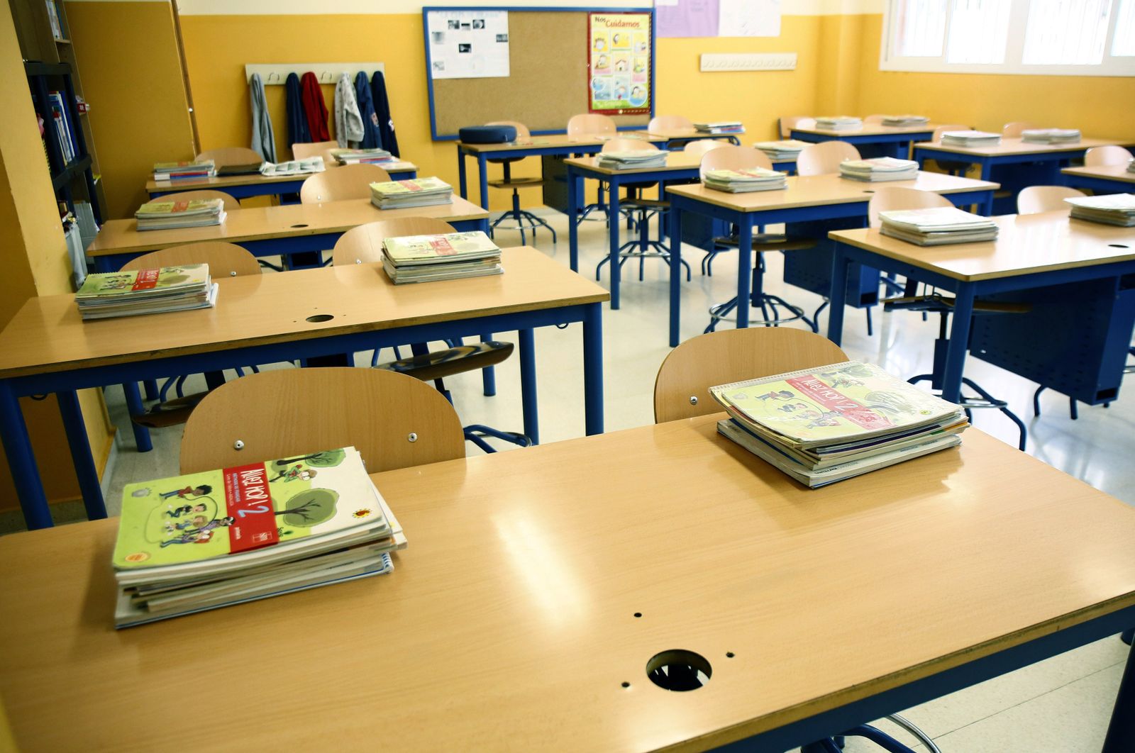 Aula de Primaria de un centro educativo.