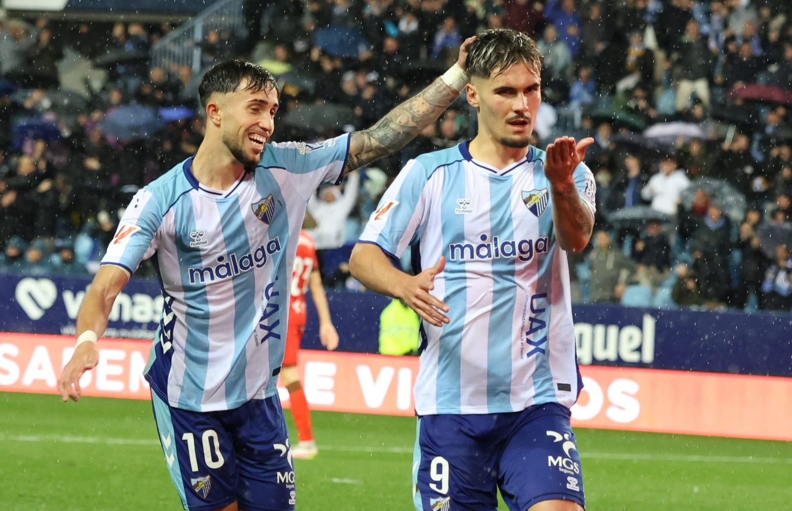 Las fotos del Málaga CF-Burgos