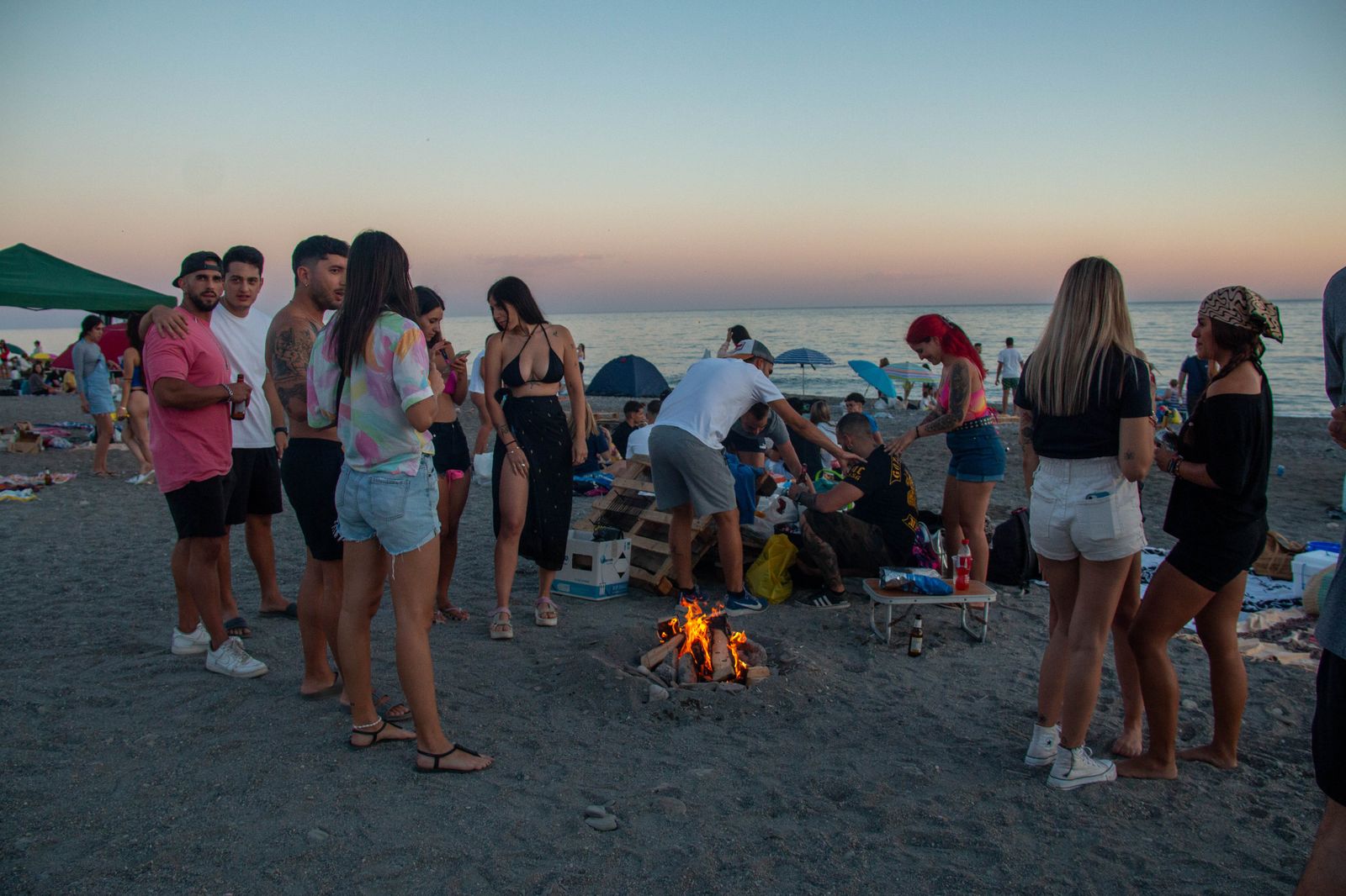 Así ha sido la noche de San Juan en la Costa, en imágenes