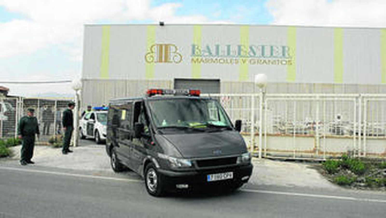 Imágenes de archivo de la fábrica donde sucedieron los hechos.