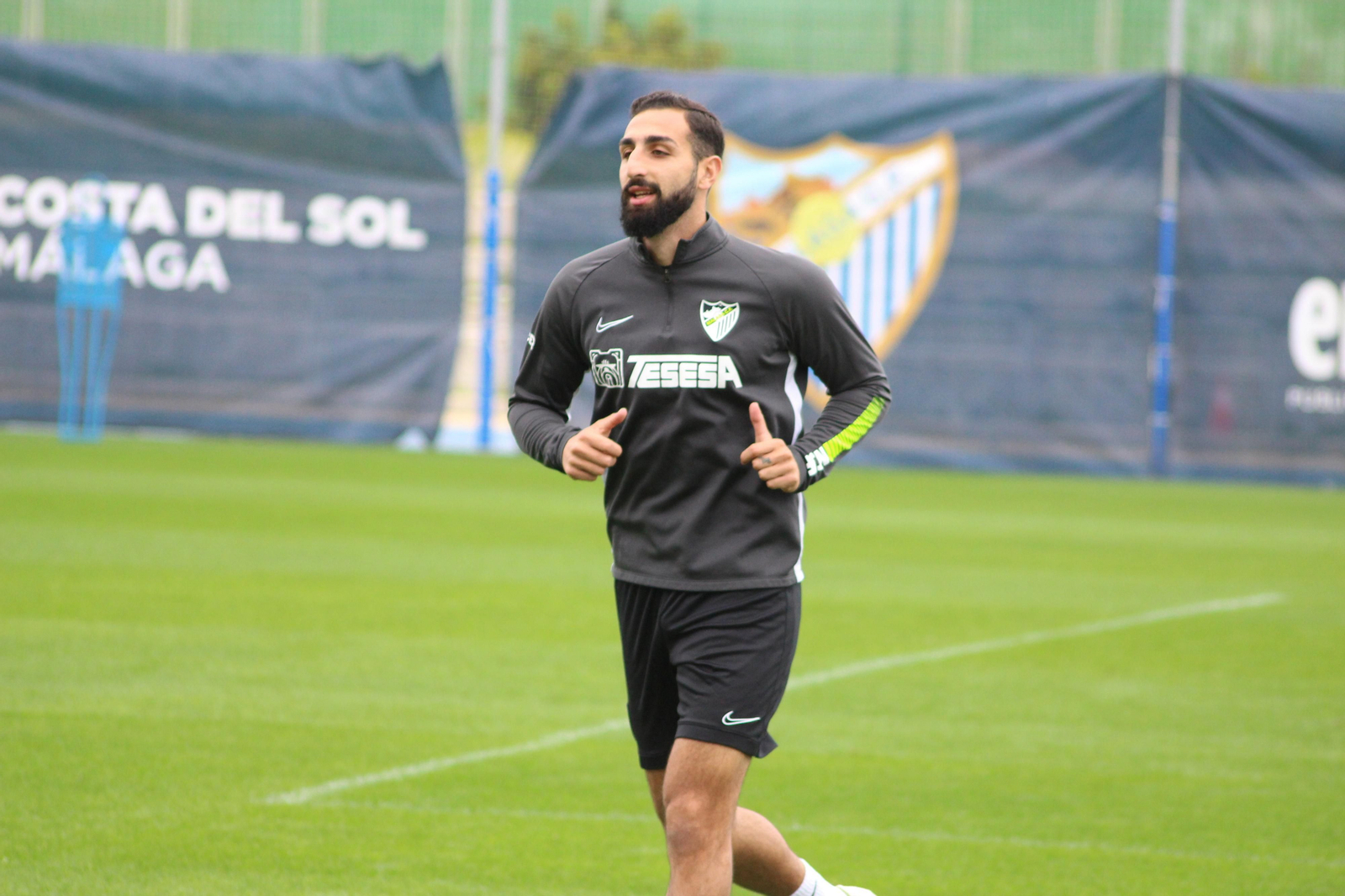 La vuelta a los entrenamientos del Málaga, en fotos