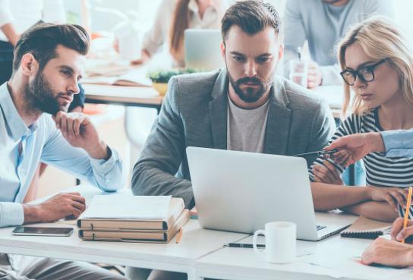 Trabajadores de la empresa OPPLUS