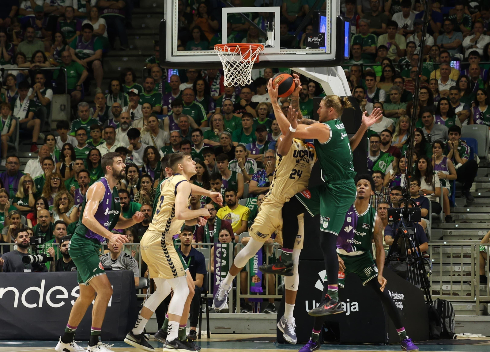 Fotos del Unicaja - UCAM Murcia