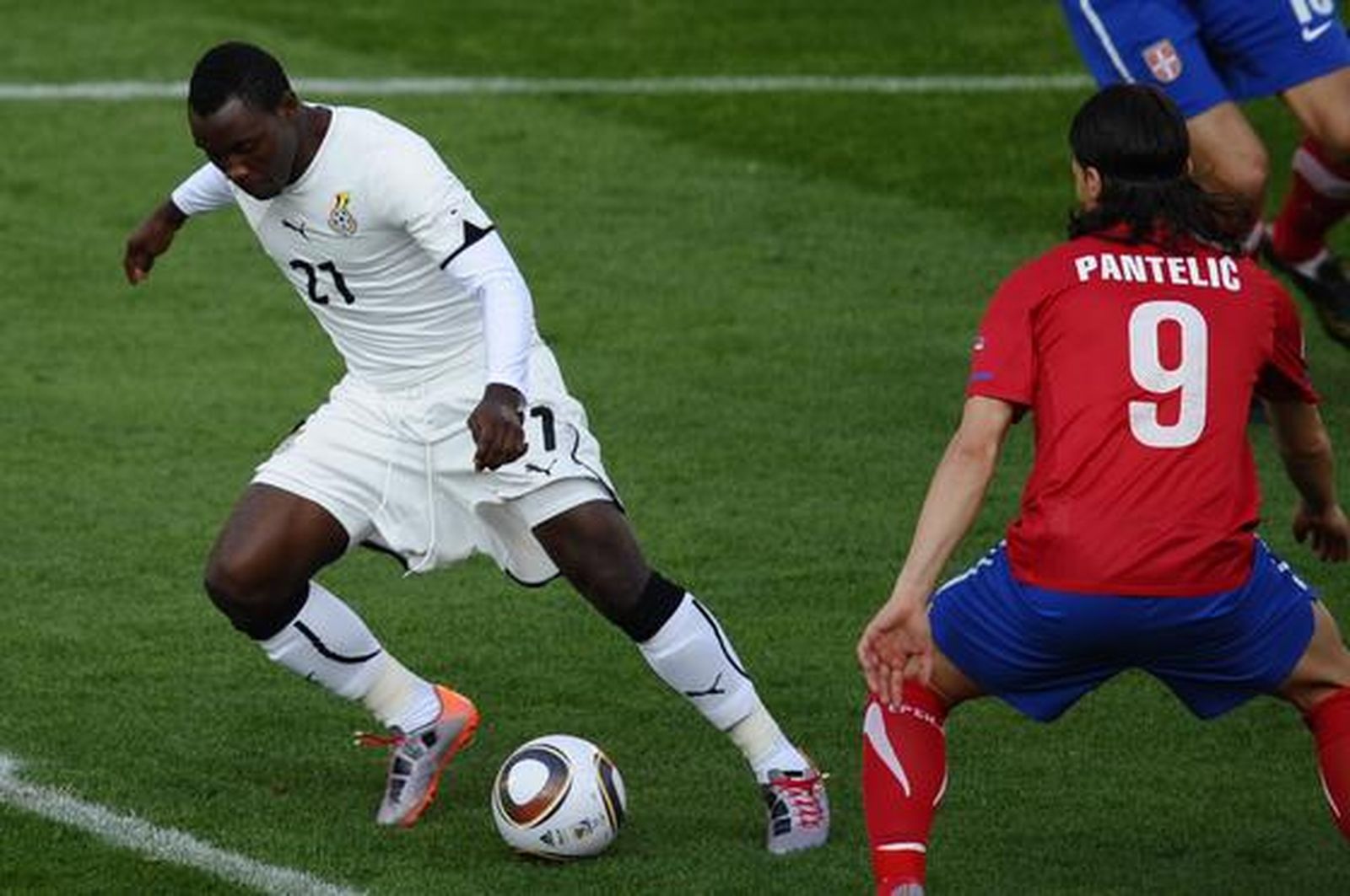 Ghana es la primera selección africana que gana en el Mundial de Sudáfrica. / AFP